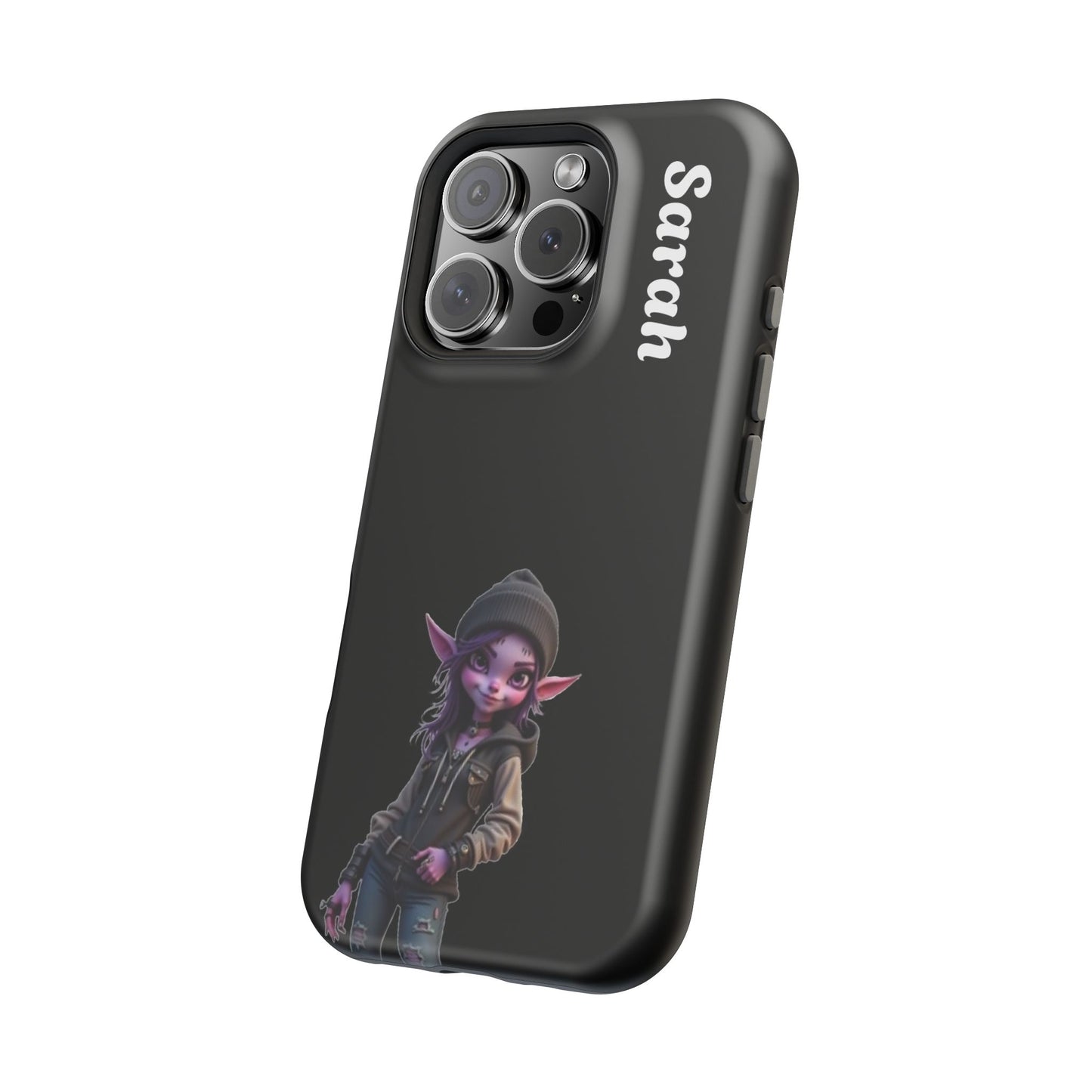 Personalized Elf Phone Case - Custom Name Aesthetic Y2K Gift | Cool Character Cases for Teens & Girls