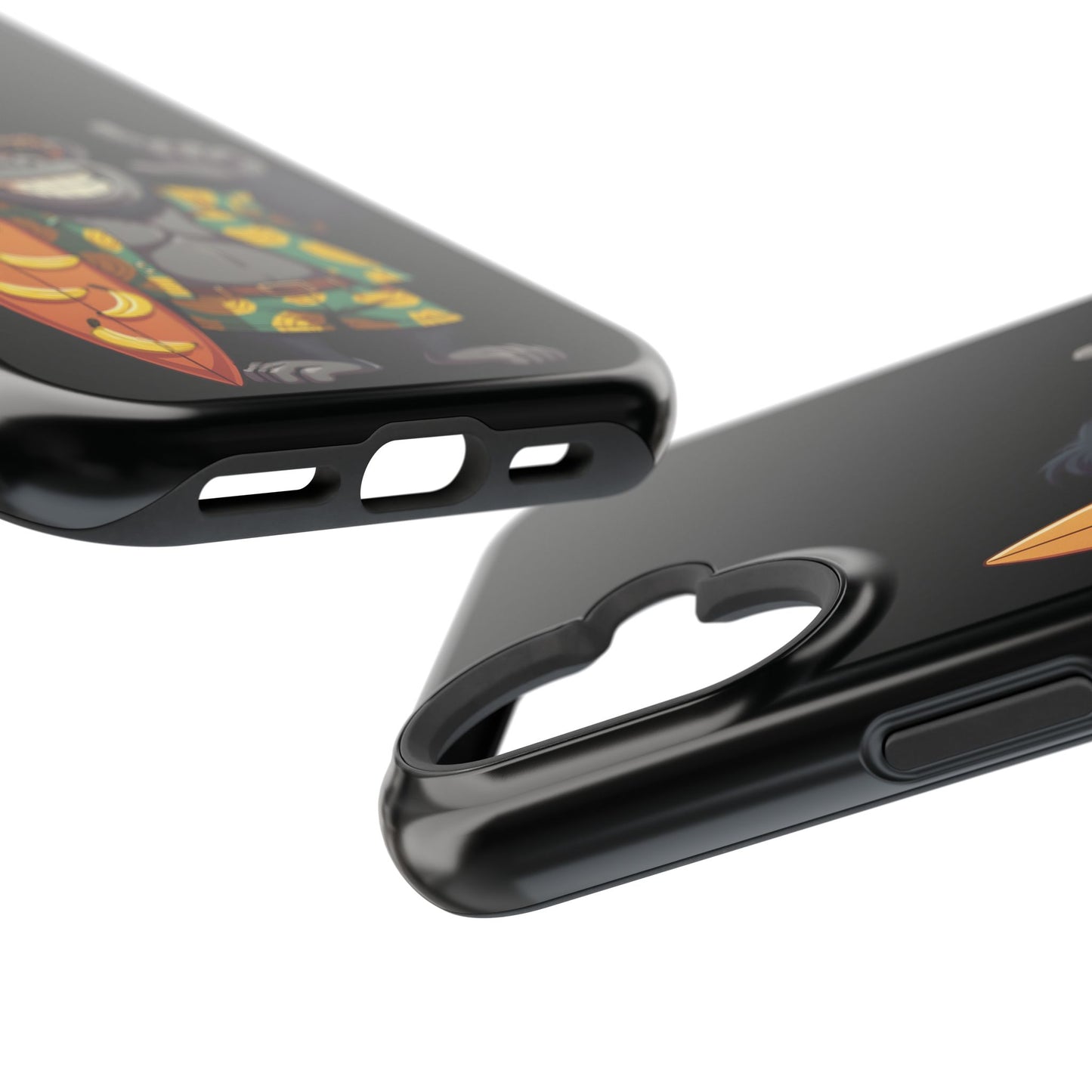 Banana Vibes Surf Gorilla Phone Case β Tropical Chill Meets Jungle Fun