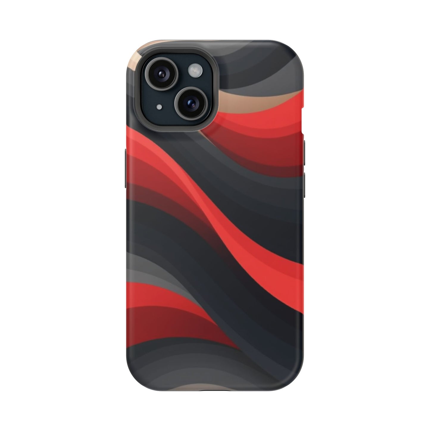 Dynamic Elegance Phone Case - Bold Wave Design | Trendy Aesthetic Gift Idea