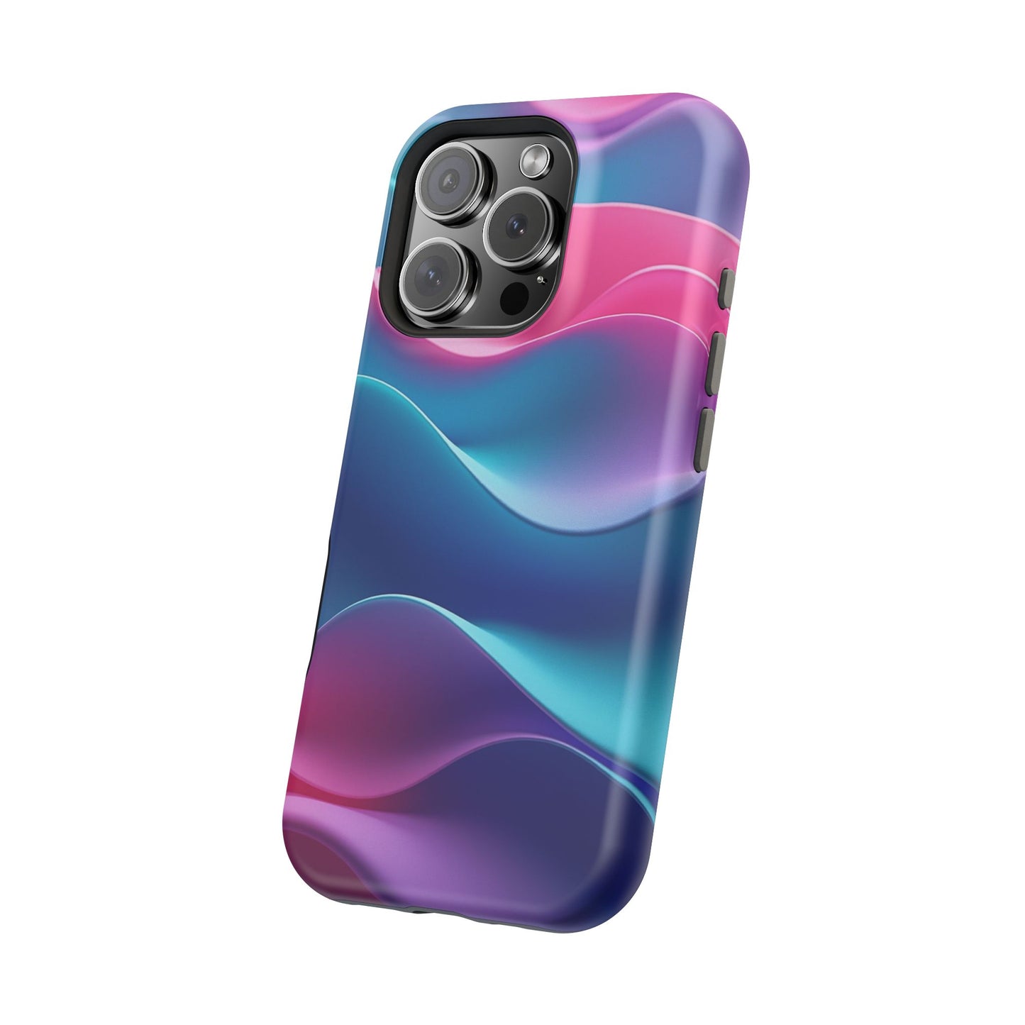 Aesthetic Wave Phone Case - Pastel iPhone Case, Cute Tumbler Gift Idea, Soft Girl Design