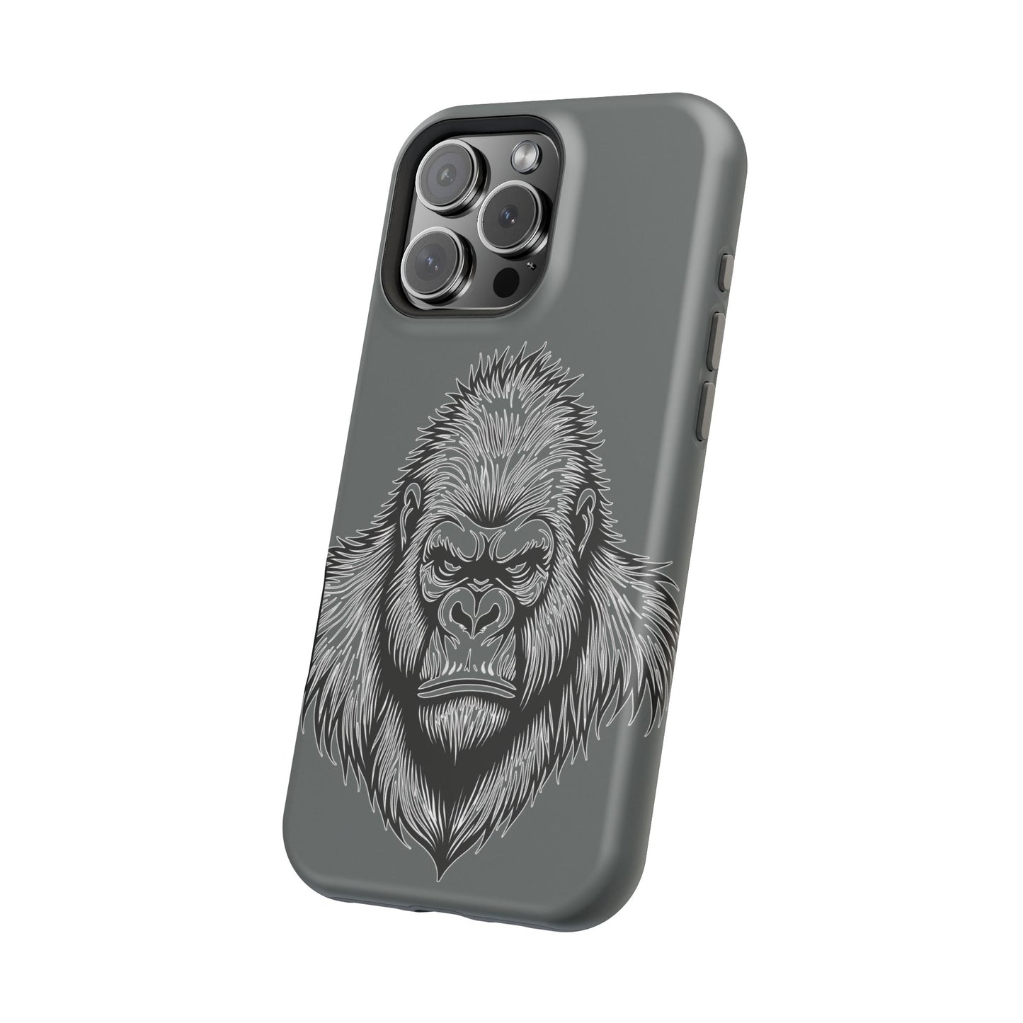 Gorilla Phone Case - Powerful Silverback Design | Protective & Stylish Cases for Men & Women