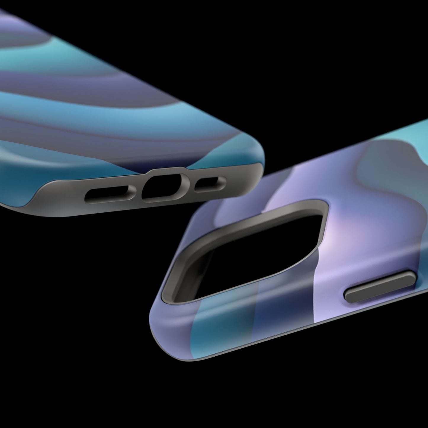 Blue Wave Phone Case - Aesthetic iPhone Case, Calming Gift Idea, Minimalist Summer Accessory