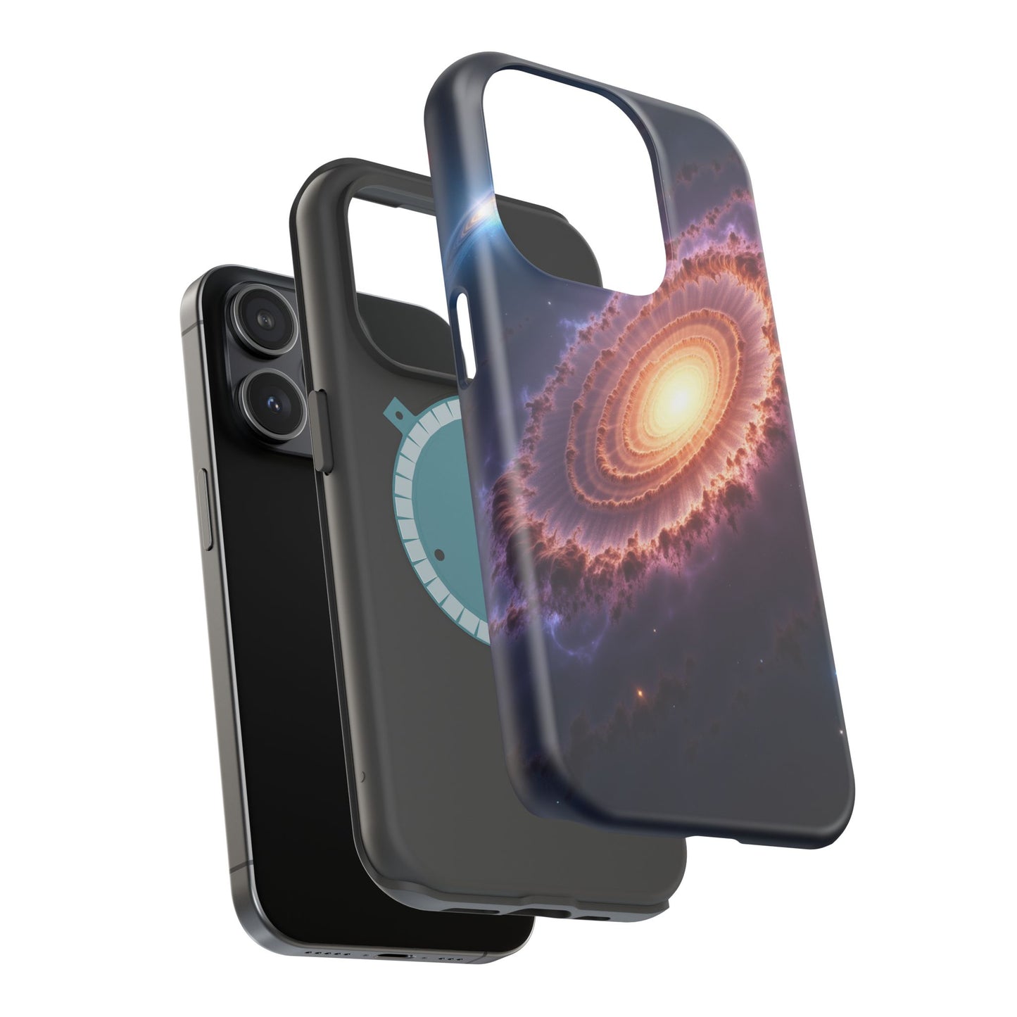 Celestial Core Phone Case – Galaxy Star Design for iPhone | Y2K Aesthetic Slim Protective Cover