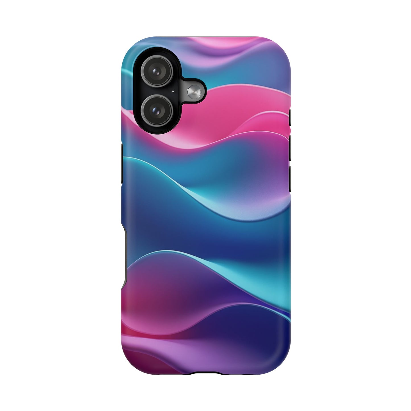 Aesthetic Wave Phone Case - Pastel iPhone Case, Cute Tumbler Gift Idea, Soft Girl Design