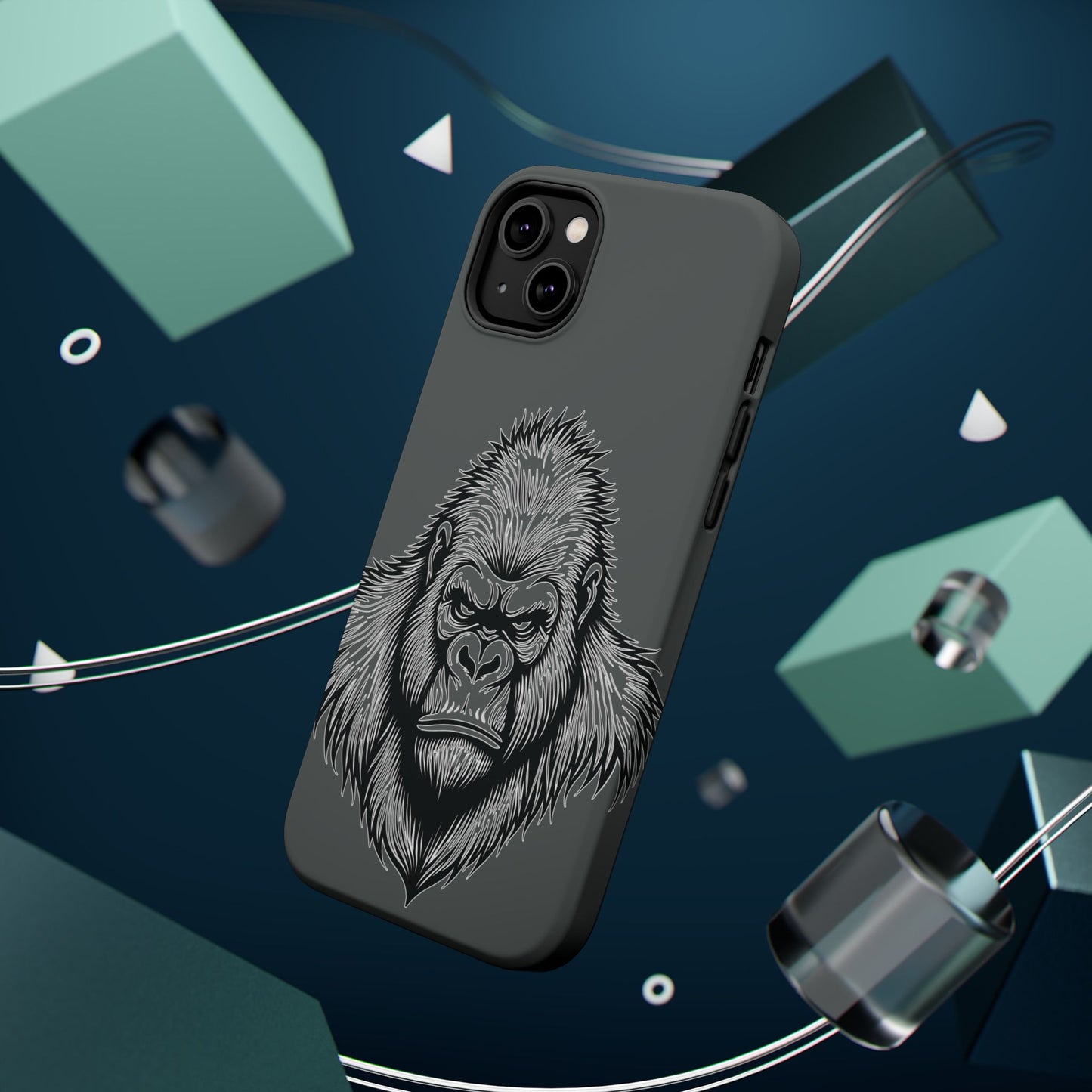 Gorilla Phone Case - Powerful Silverback Design | Protective & Stylish Cases for Men & Women