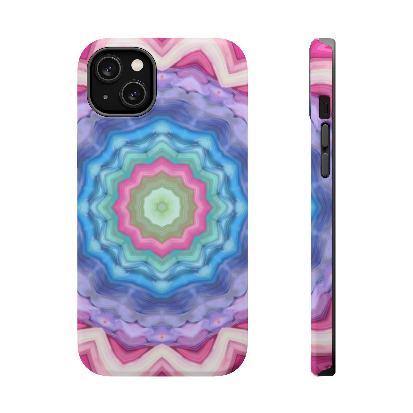 Abstract Phone Case - Psychedelic iPhone Case, Colorful Gift Idea, Unique Pattern Design