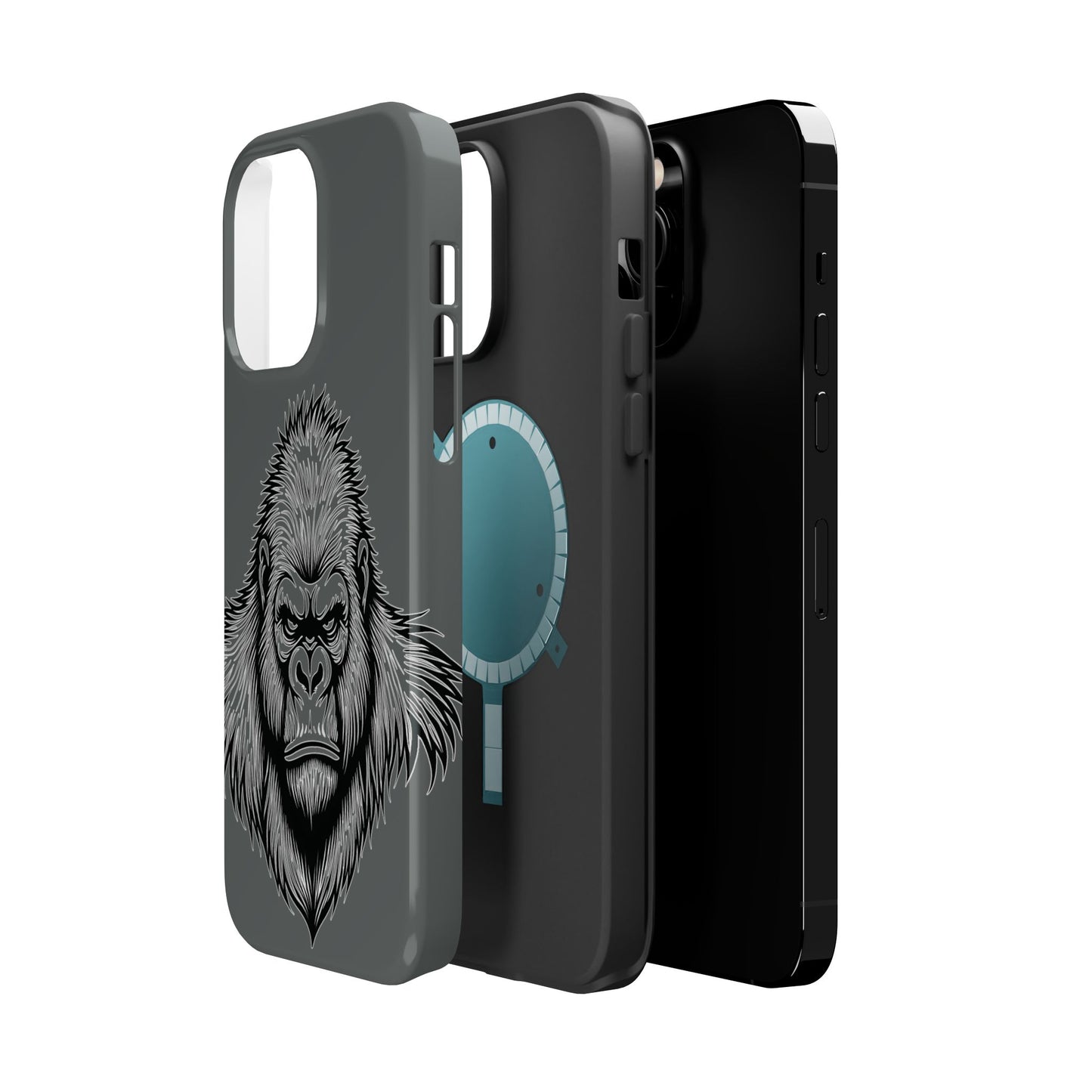 Gorilla Phone Case - Powerful Silverback Design | Protective & Stylish Cases for Men & Women