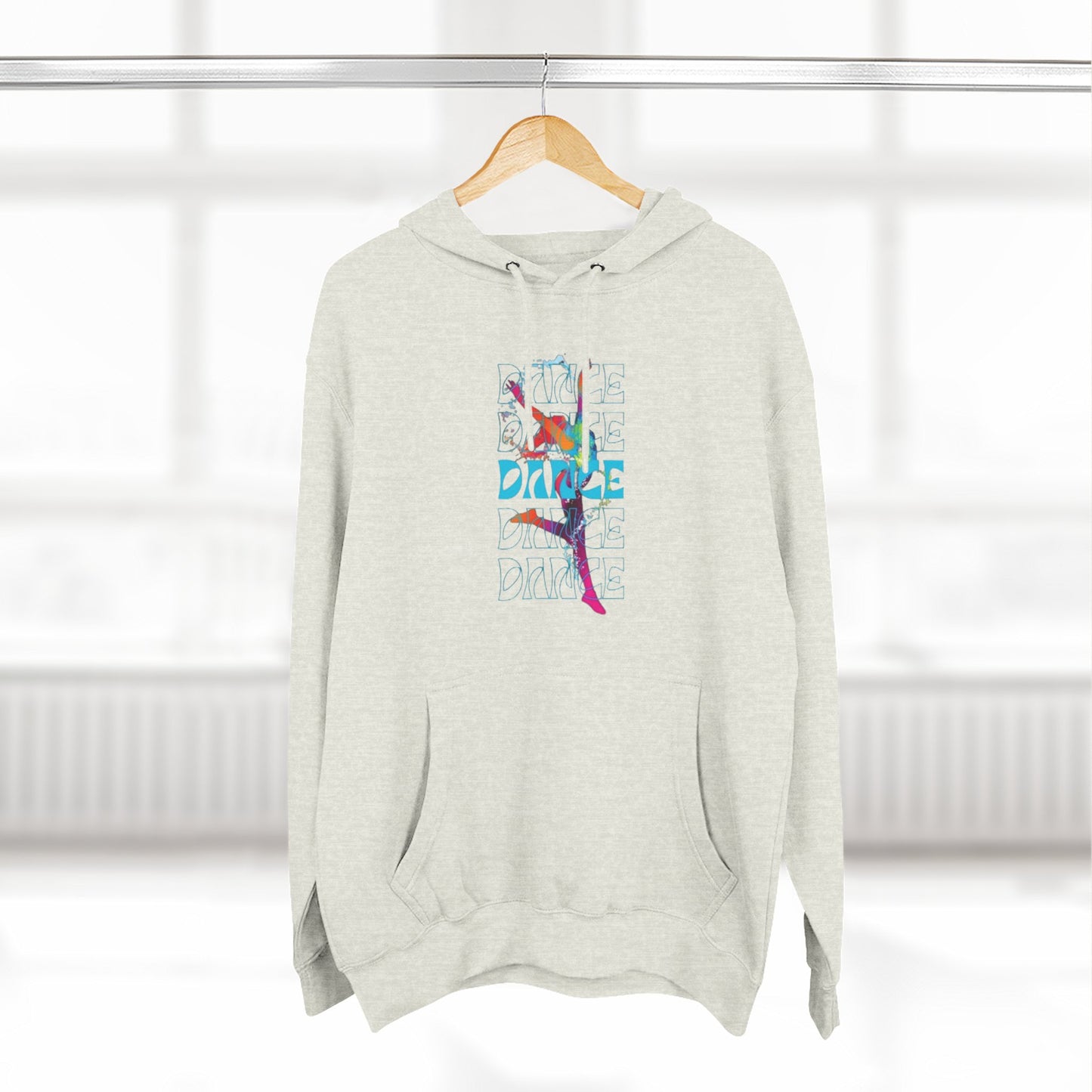 “Dance Dance Dance” Graphic Pullover, Motivational Dancer Gift, Dance Moms Inspired Apparel, Cozy Unisex Hoodie