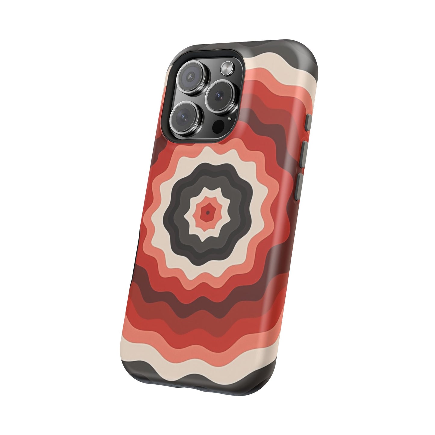70s Wave Phone Case - Aesthetic iPhone Case, Vintage Gift Idea, Trendy Summer Accessory