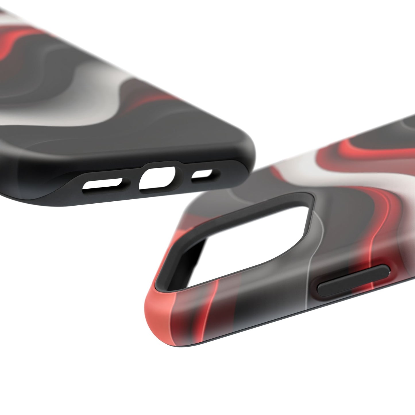 Statement Wave Phone Case - Aesthetic iPhone Case, Edgy Gift Idea, Trendy Summer Accessory
