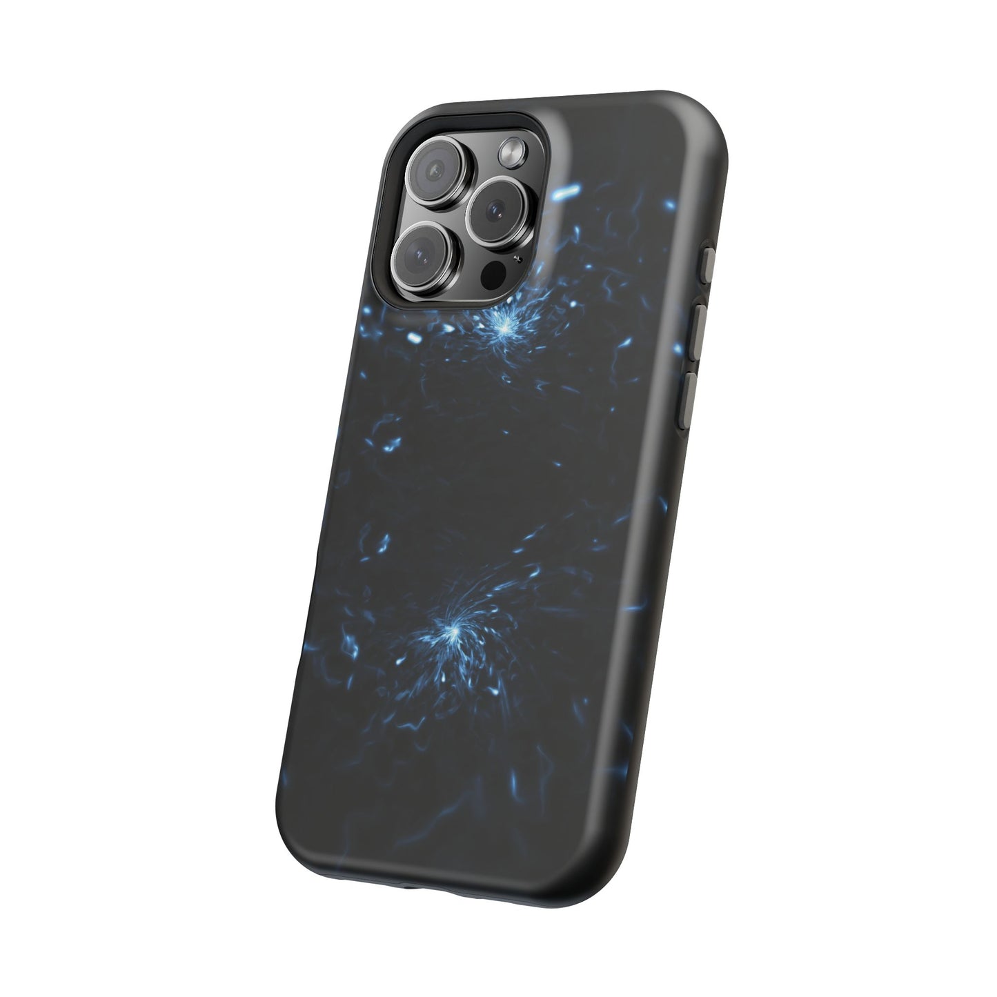 Galaxy Phone Case - Aesthetic iPhone Case | Blue Abstract Energy Design | Gifts for Him/Her | Sci-Fi Tech Vibes