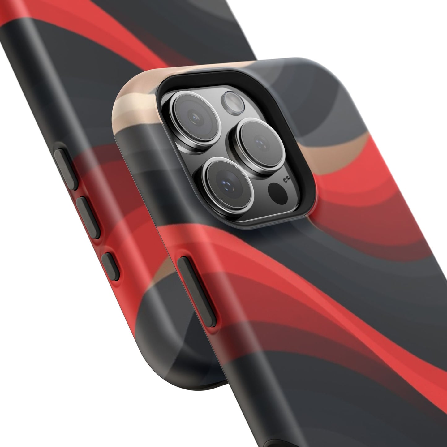 Dynamic Elegance Phone Case - Bold Wave Design | Trendy Aesthetic Gift Idea
