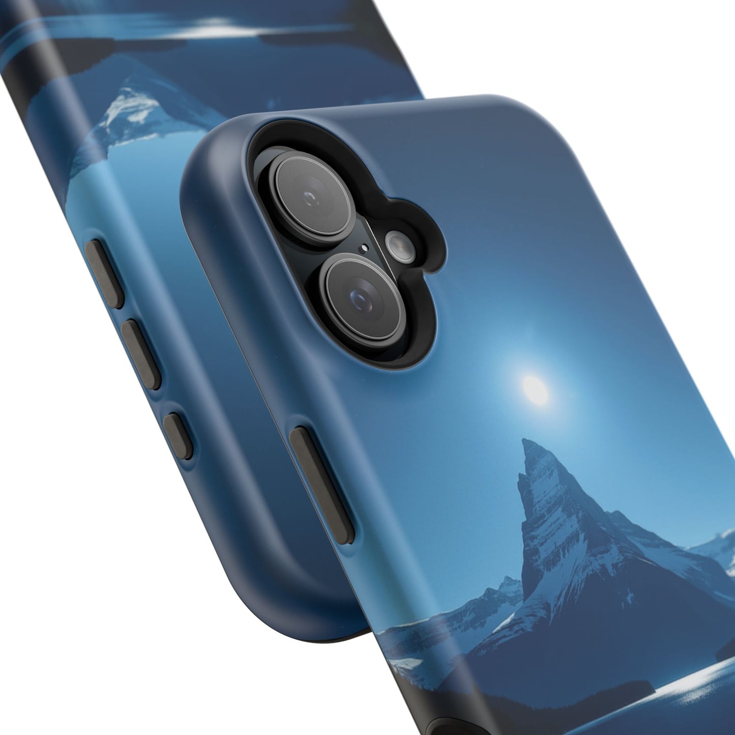 Mountain Lake Phone Case - Scenic Nature Design for iPhone 14-17 | Aesthetic Outdoor Gift