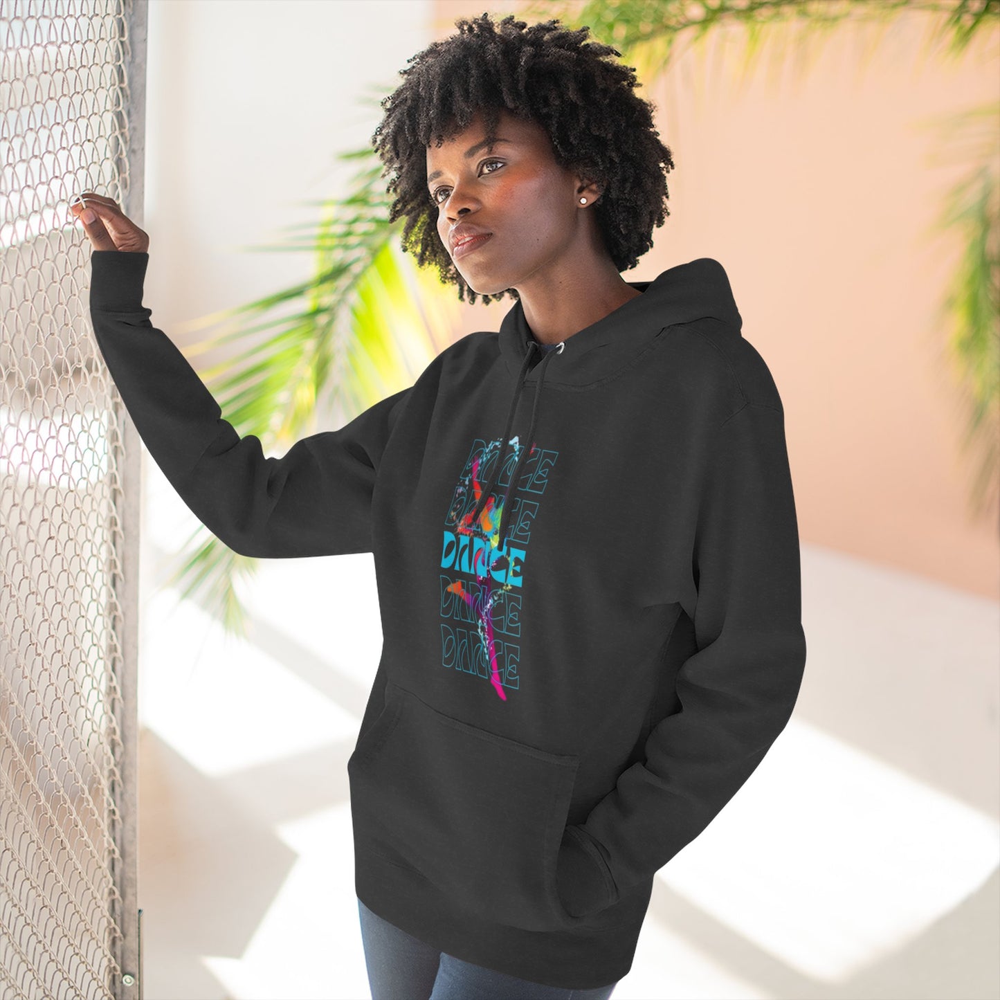 “Dance Dance Dance” Graphic Pullover, Motivational Dancer Gift, Dance Moms Inspired Apparel, Cozy Unisex Hoodie