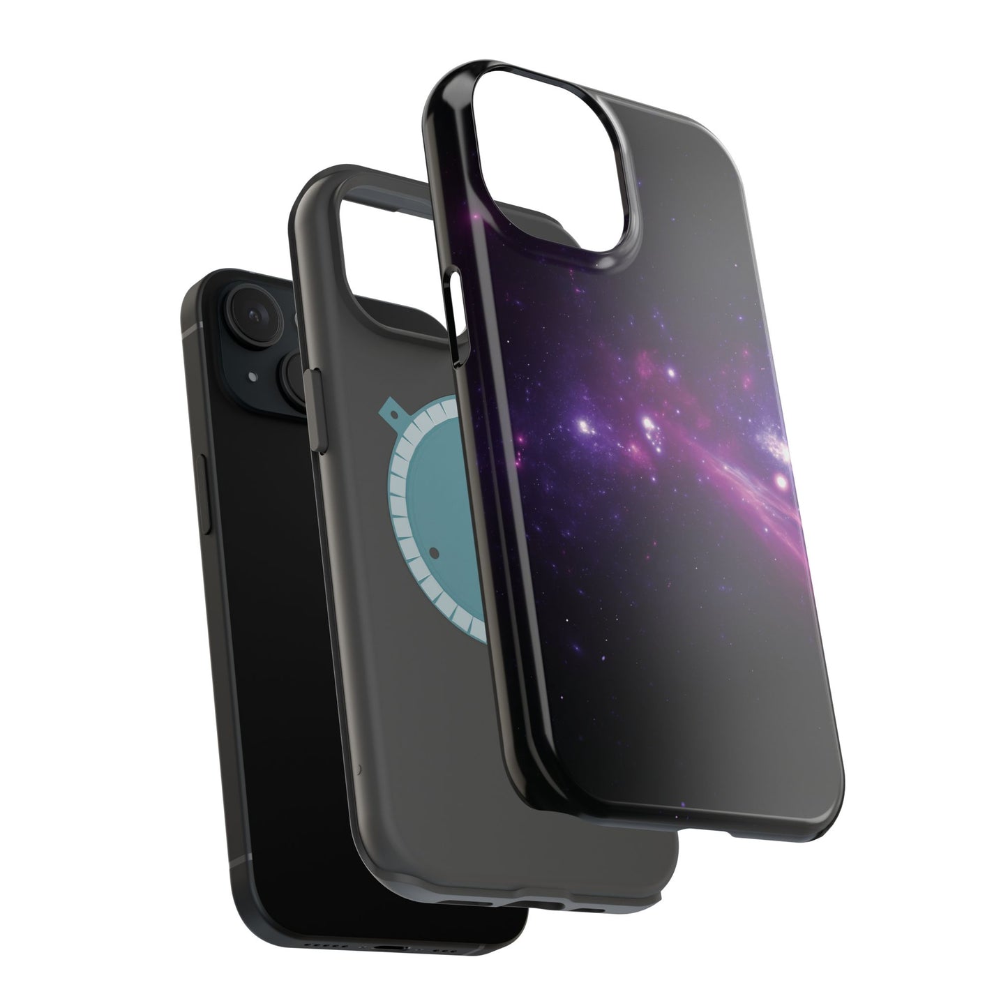 Purple Galaxy Phone Case - Aesthetic iPhone Case | Space Art Design | Gifts for Her | Unique Phone Accessories