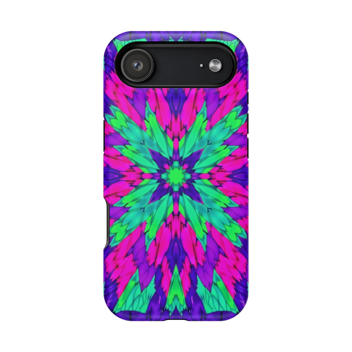 Psychedelic Mandala Phone Case - Trippy Art Gift | Colorful Flower Cases for iPhone Lovers