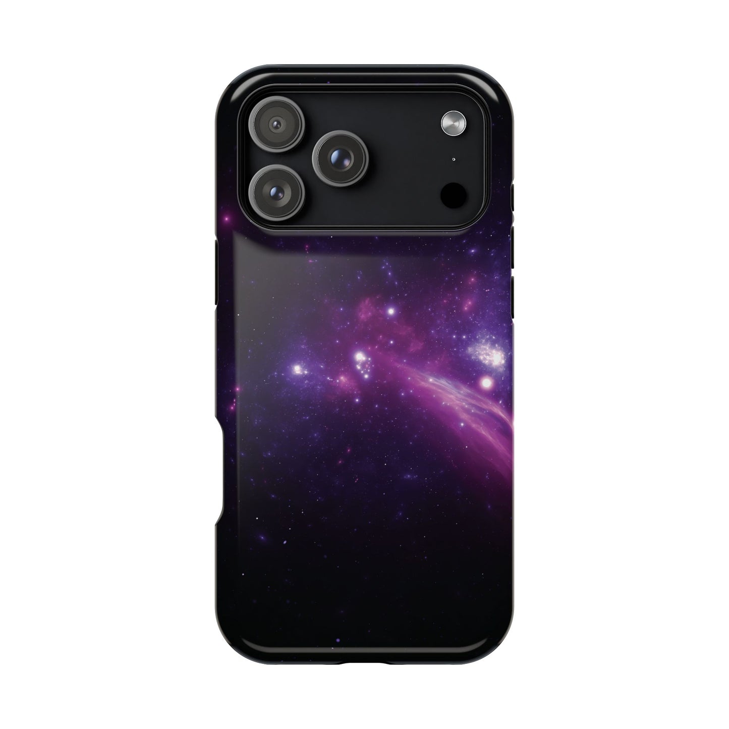 Purple Galaxy Phone Case - Aesthetic iPhone Case | Space Art Design | Gifts for Her | Unique Phone Accessories