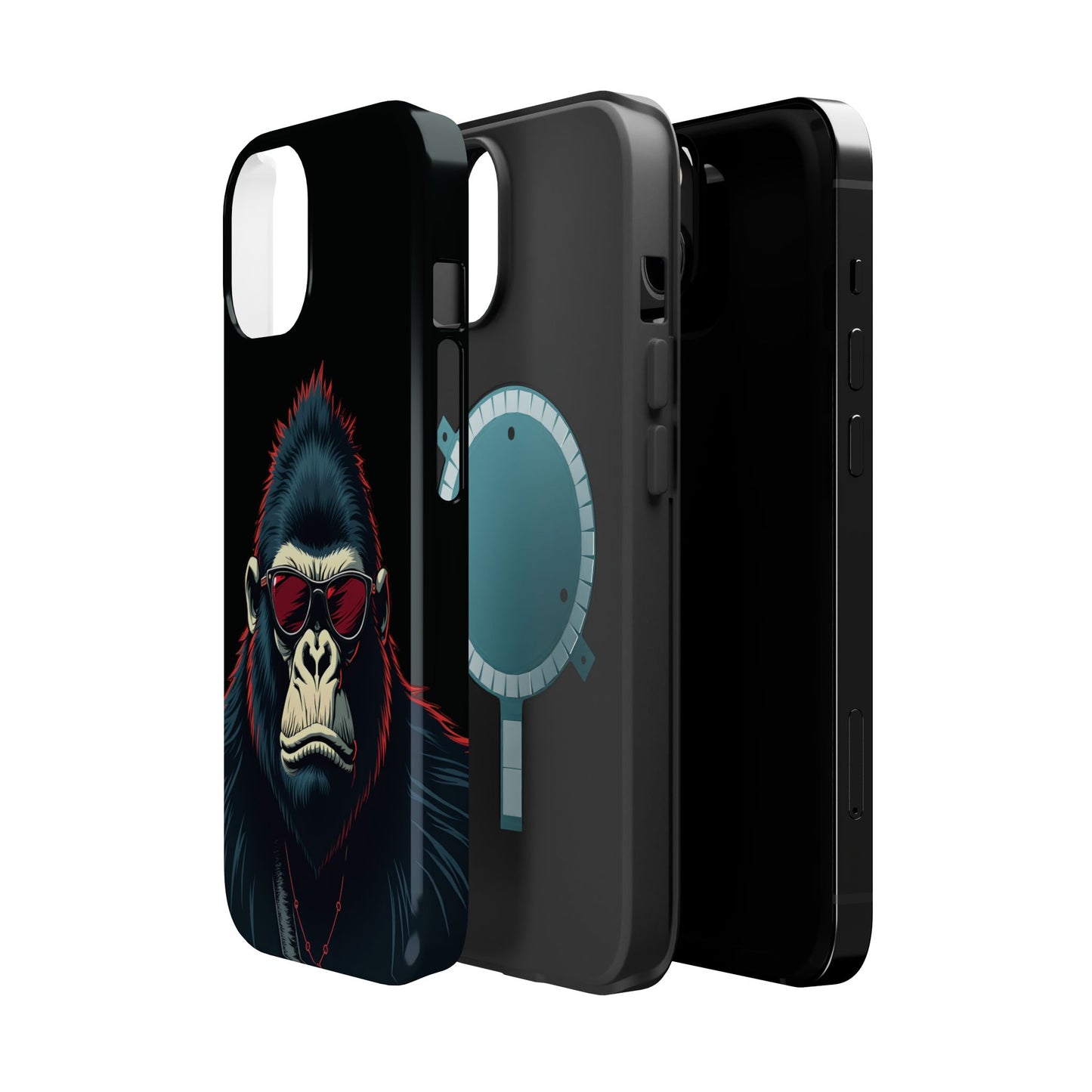 Gorilla Phone Case - Funny Animal iPhone Case, Gift for Him, Trendy Aesthetic