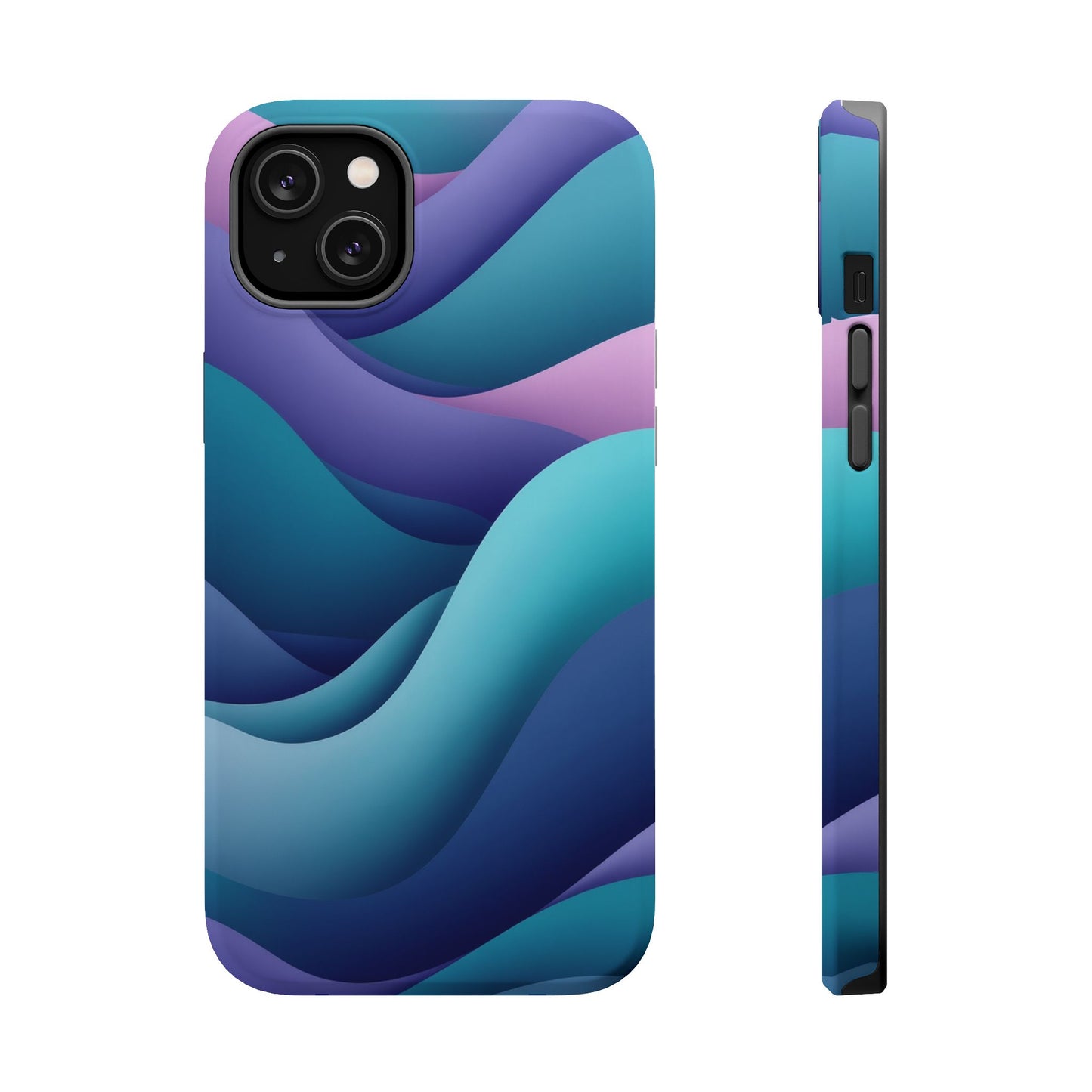 Oceanic Serenity Phone Case - Calming Blue Wave Aesthetic | Nature Inspired Gift Idea