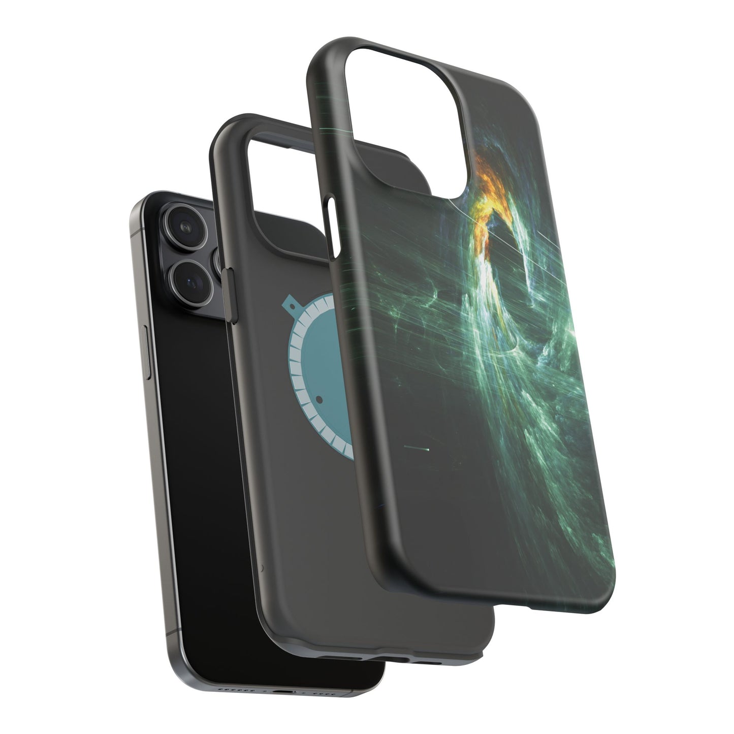Abstract Swirl Phone Case - Aesthetic iPhone Case | Galaxy Art Design | Gifts for Her | Unique Phone Accessories