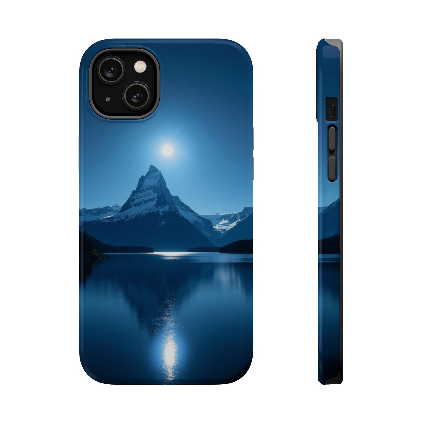 Mountain Lake Phone Case - Scenic Nature Design for iPhone 14-17 | Aesthetic Outdoor Gift
