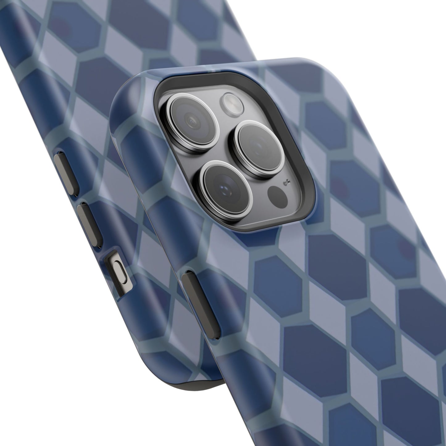 Hexagonal Elegance Phone Case β Stylish Geometric Phone Cover for iPhone & Samsung | Premium Polycarbonate Design with Sleek Minimalist Look | Anti-Slip & Shockproof Protection