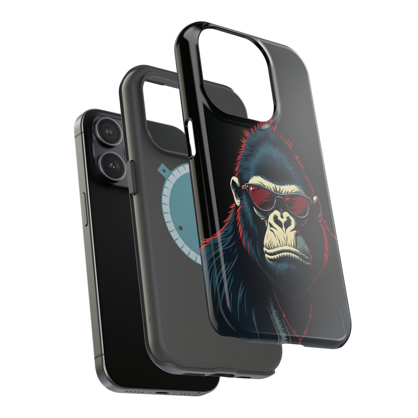 Gorilla Phone Case - Funny Animal iPhone Case, Gift for Him, Trendy Aesthetic