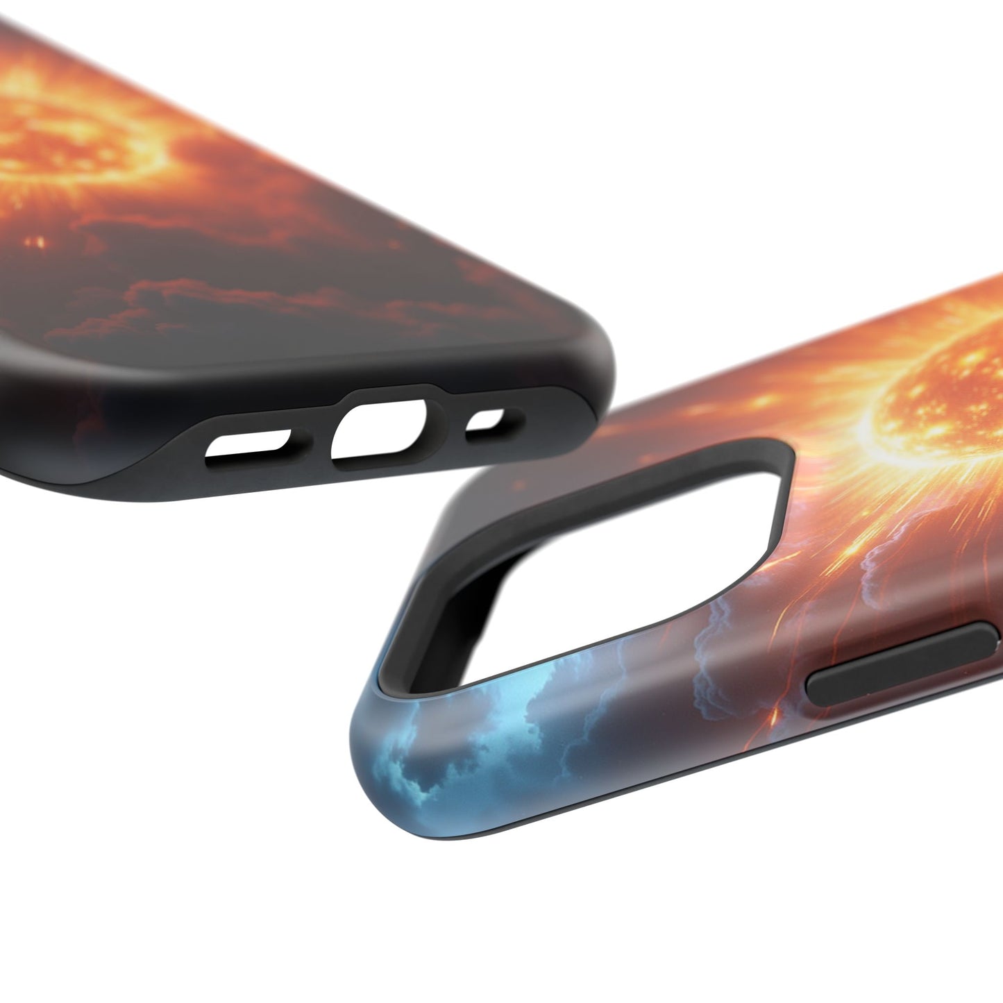 Sun Phone Case - Fiery Starburst iPhone Cover - Astronomy Gift for Him/Her