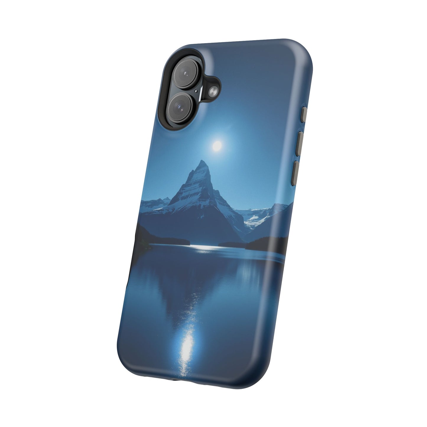 Mountain Lake Phone Case - Scenic Nature Design for iPhone 14-17 | Aesthetic Outdoor Gift