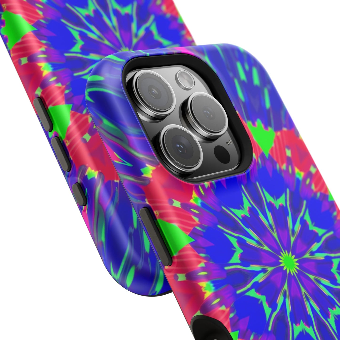 Neon Phone Case - Trippy iPhone Case, Rave Gift Idea, Aesthetic Y2K Accessory
