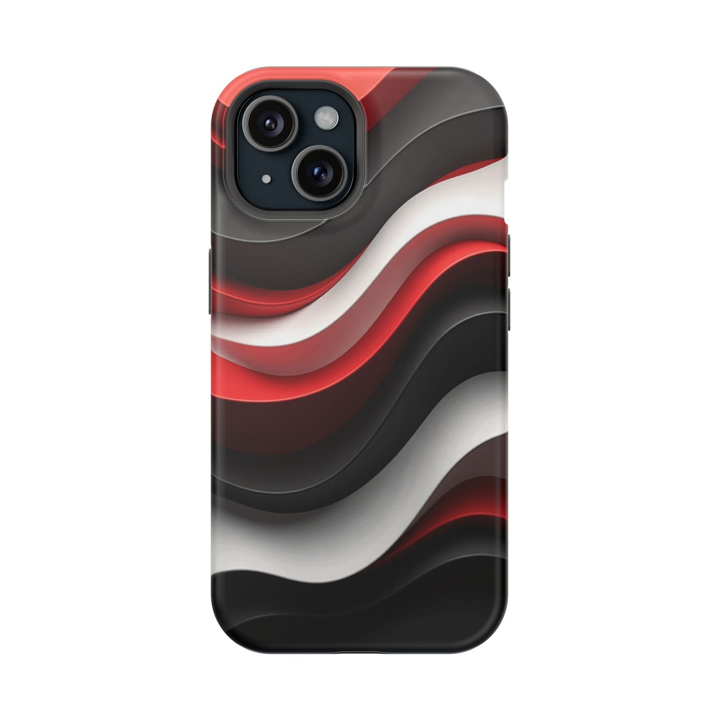 Statement Wave Phone Case - Aesthetic iPhone Case, Edgy Gift Idea, Trendy Summer Accessory