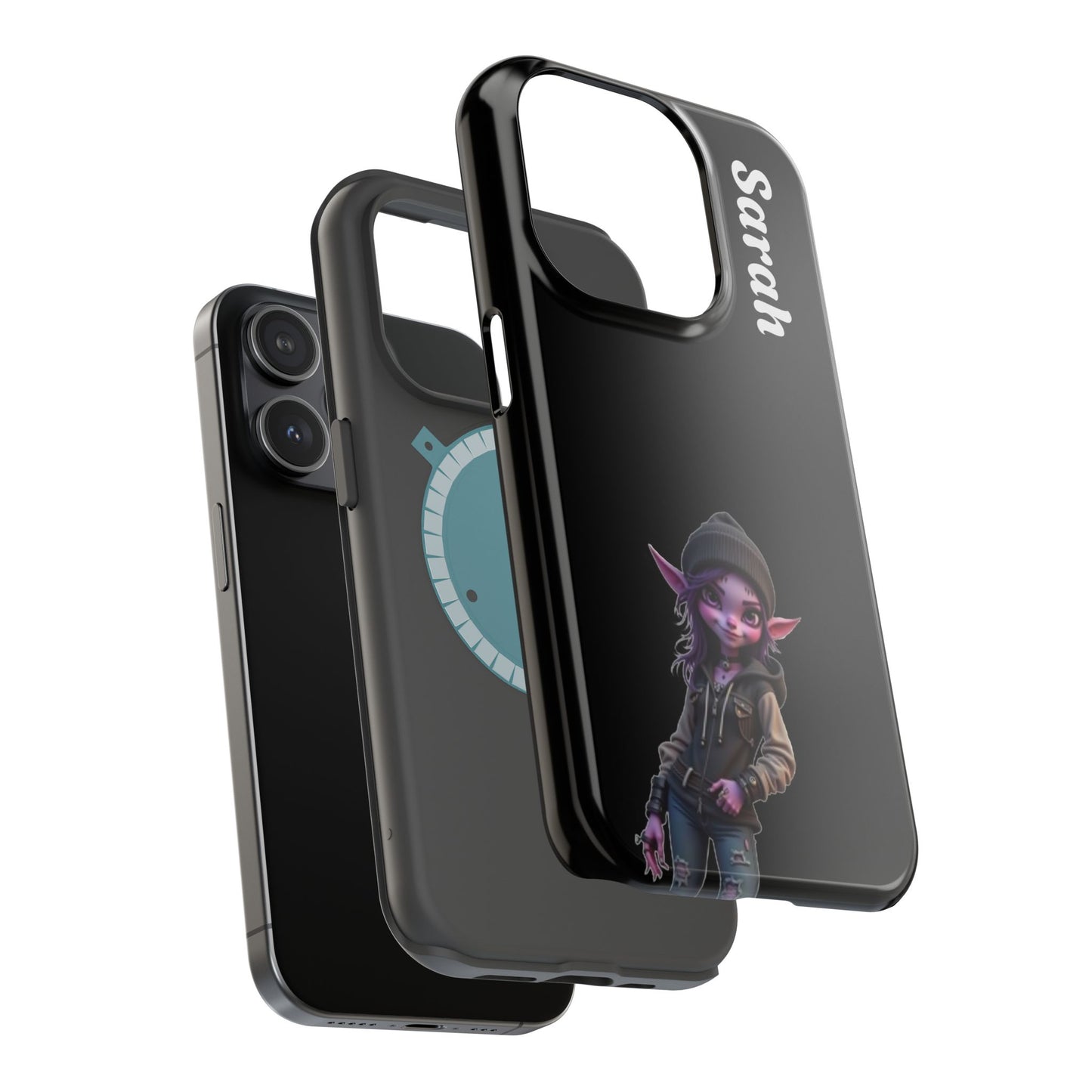 Personalized Elf Phone Case - Custom Name Aesthetic Y2K Gift | Cool Character Cases for Teens & Girls