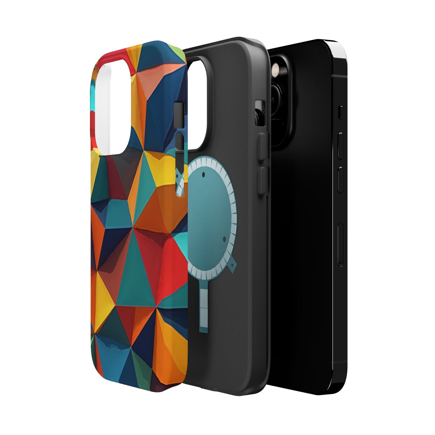 Prism Burst Phone Case for iPhone | Abstract Geometric Slim Protective Cover