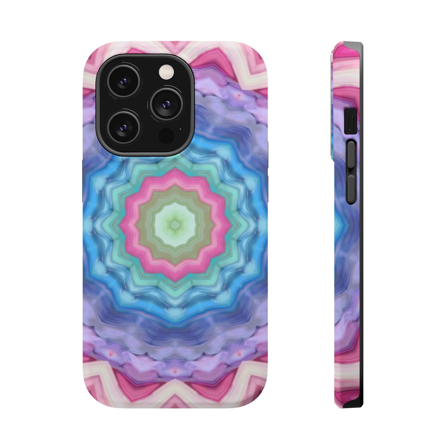 Abstract Phone Case - Psychedelic iPhone Case, Colorful Gift Idea, Unique Pattern Design