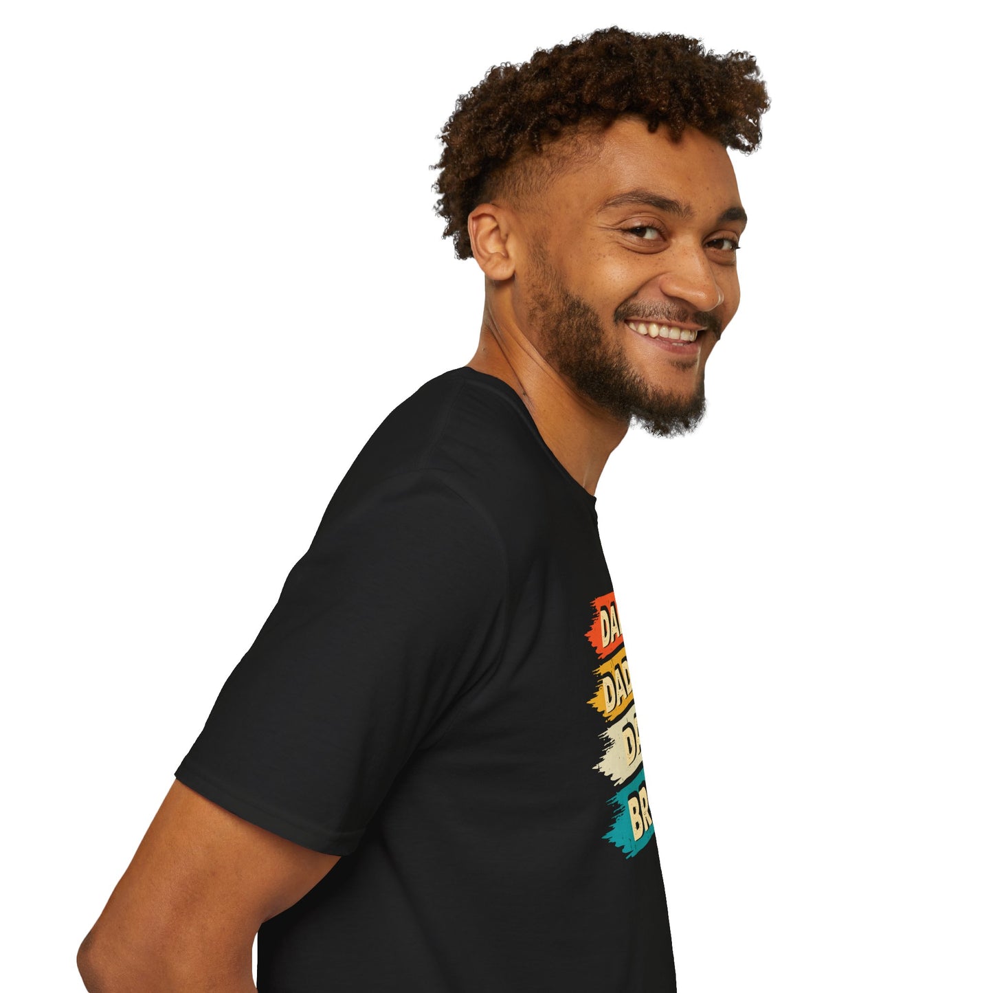 "Dada Daddy Dad Bruh" Funny & Sassy Graphic Tee β Quirky Dad Joke T-Shirt for Playful Fathers, Hilarious Dads & Confused Kids