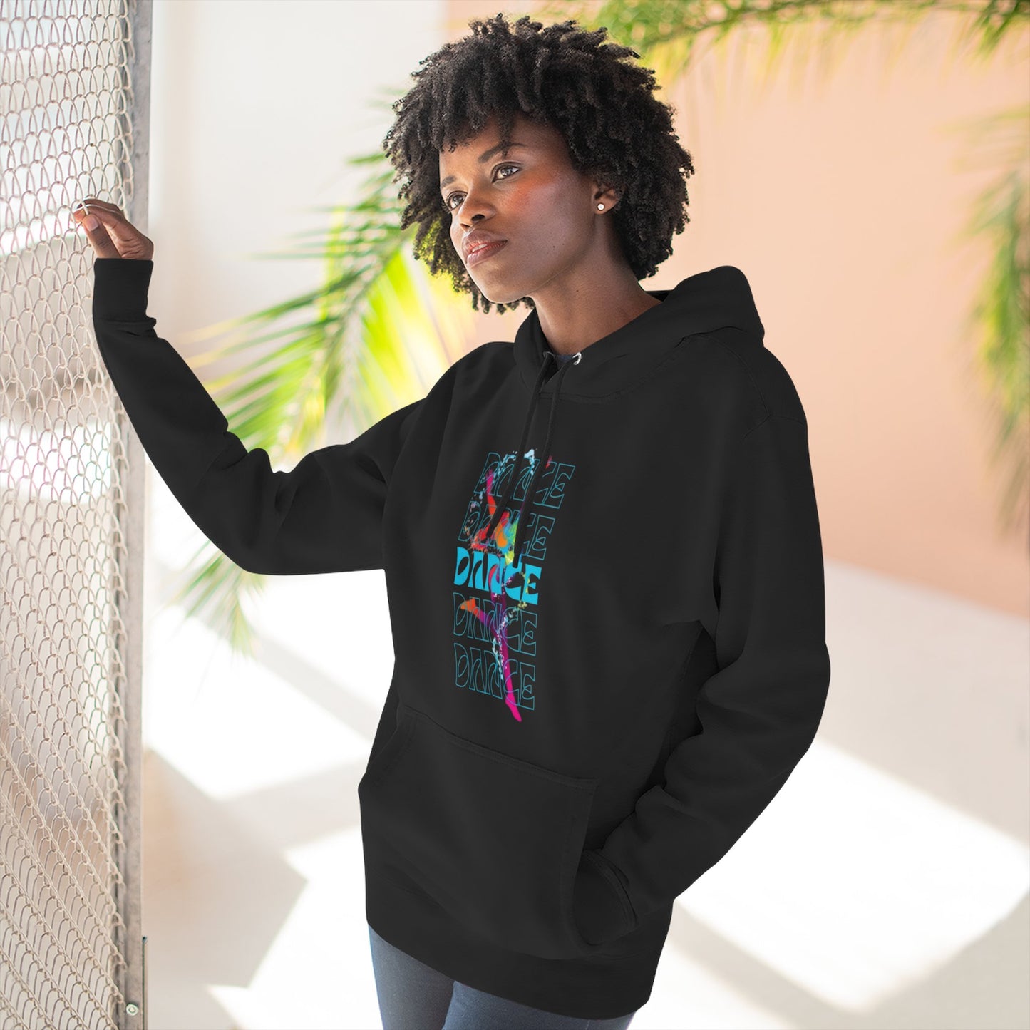 “Dance Dance Dance” Graphic Pullover, Motivational Dancer Gift, Dance Moms Inspired Apparel, Cozy Unisex Hoodie
