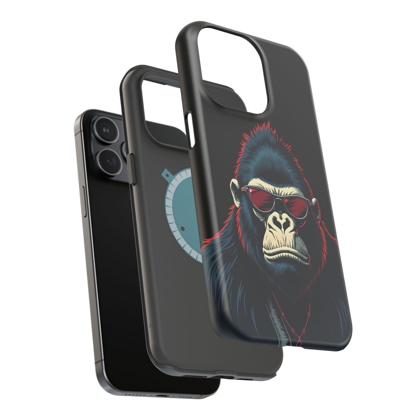 Gorilla Phone Case - Funny Animal iPhone Case, Gift for Him, Trendy Aesthetic