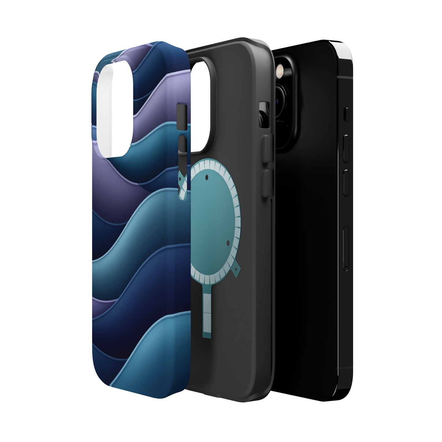Ocean Wave Phone Case - Blue Aesthetic iPhone Case, Deep Sea Gift Idea, Trendy Water Vibes