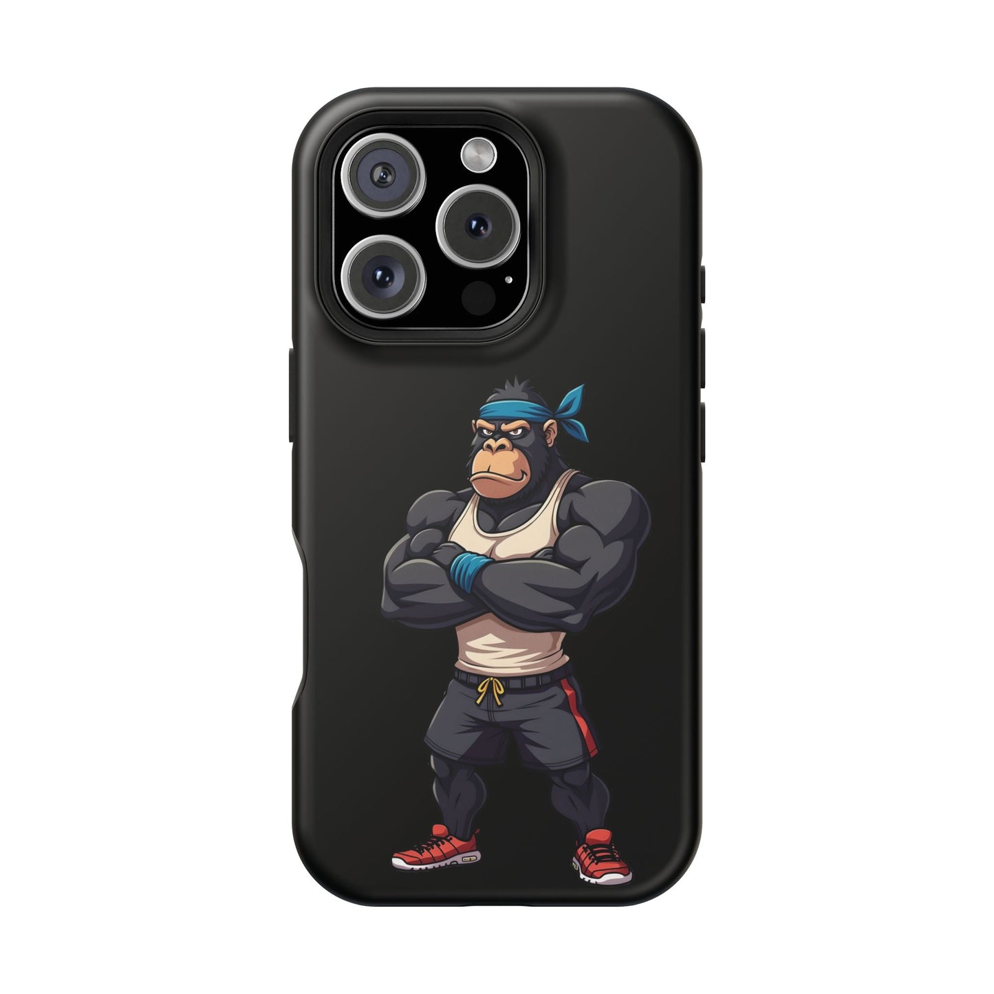 Gym Beast Gorilla Phone Case β Built to Flex, Designed to Protect