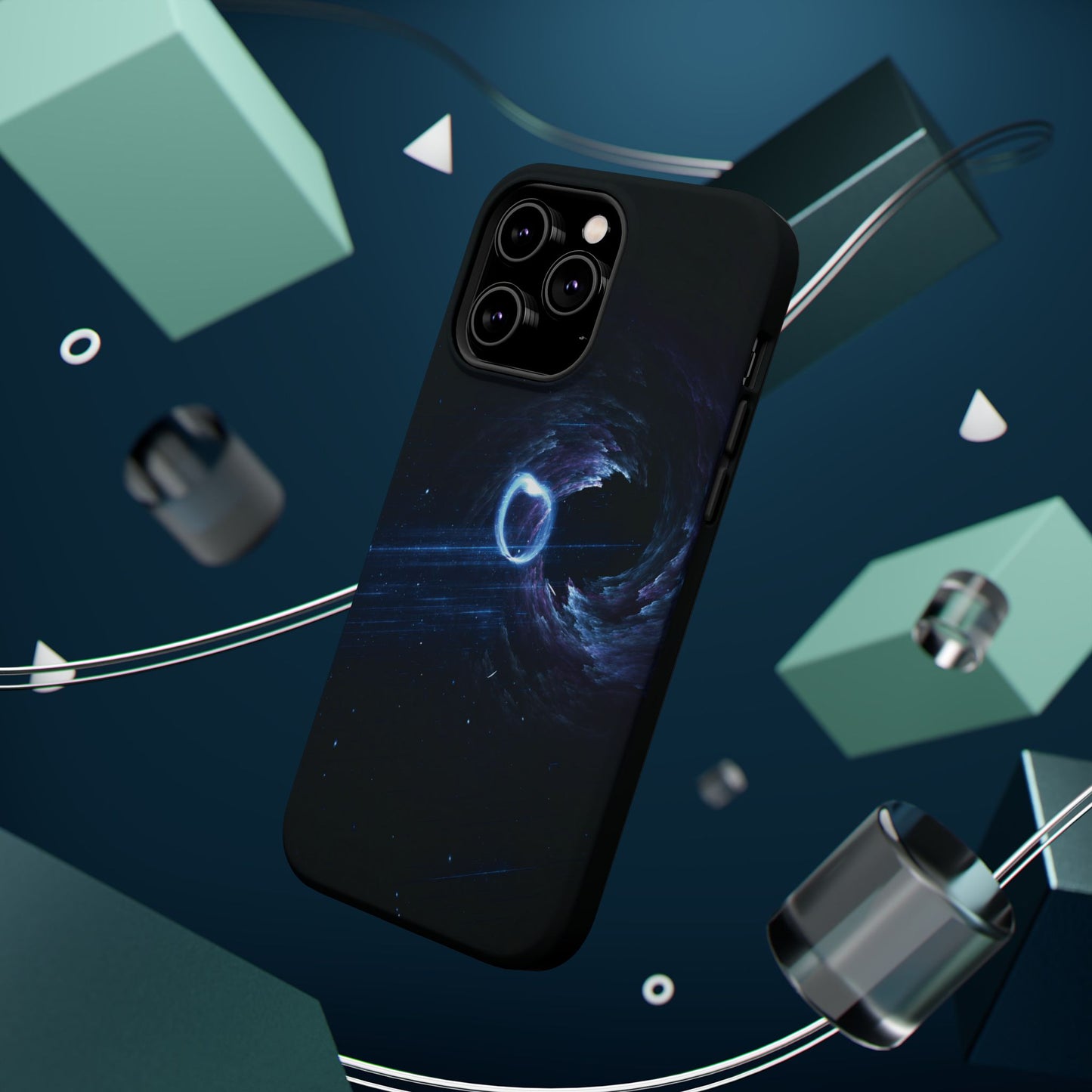 Black Hole Phone Case - Aesthetic iPhone Case | Space Art Design | Gifts for Him/Her | Astronomy Lover Gift