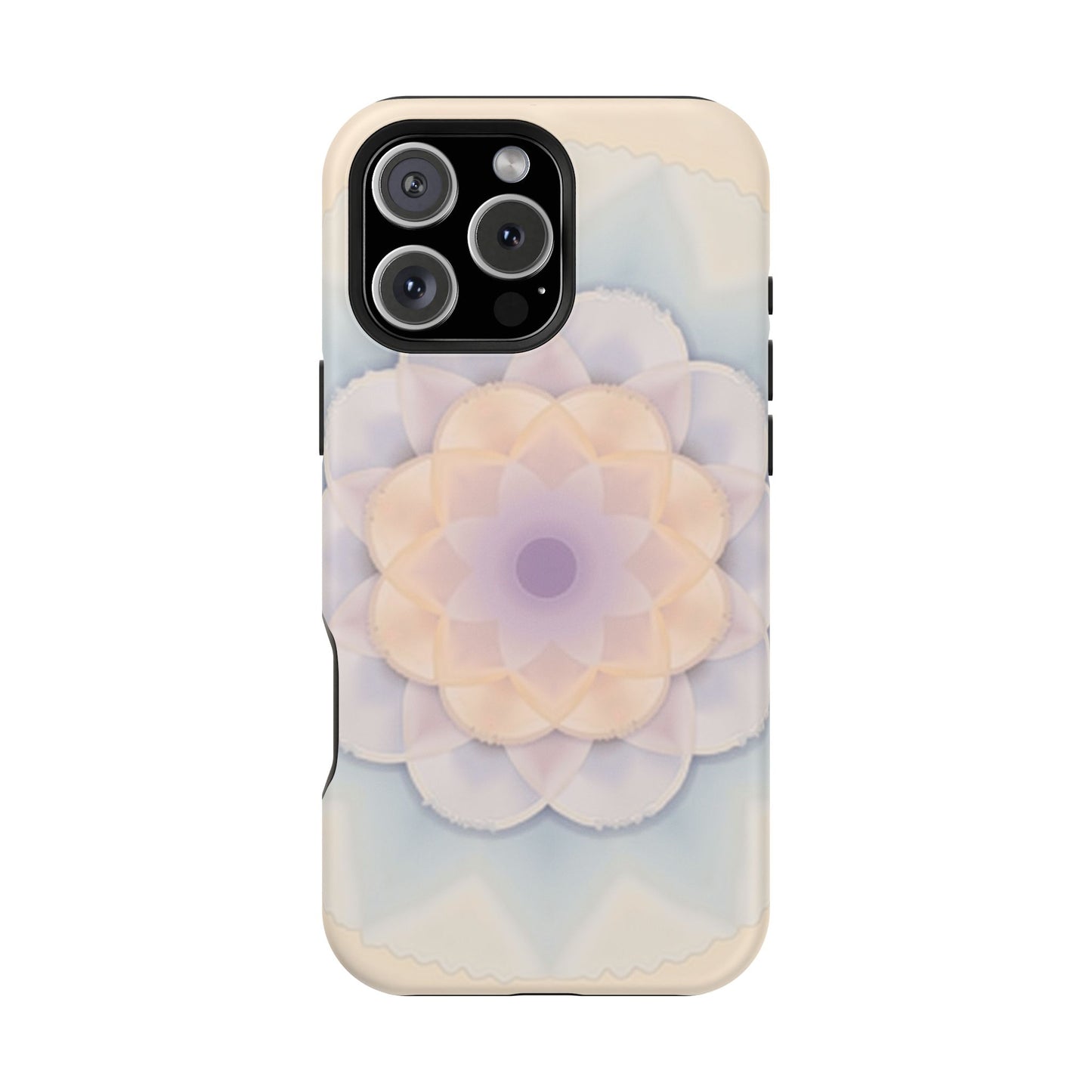 Pastel Mandala Phone Case - Aesthetic iPhone Case, Floral Gift Idea, Spiritual Zen Design