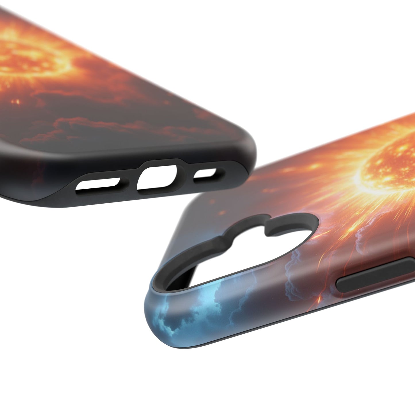 Sun Phone Case - Fiery Starburst iPhone Cover - Astronomy Gift for Him/Her