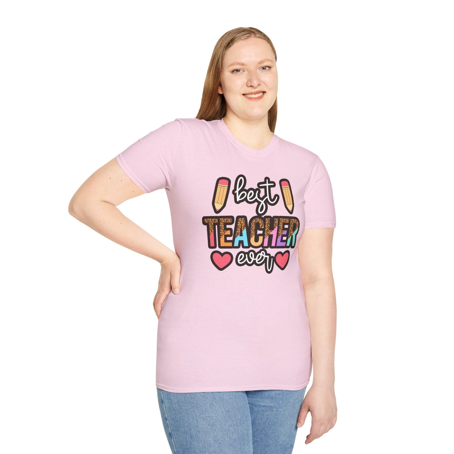 Best Teacher Ever T-Shirt – Fun and Colorful Gift for Outstanding Educators