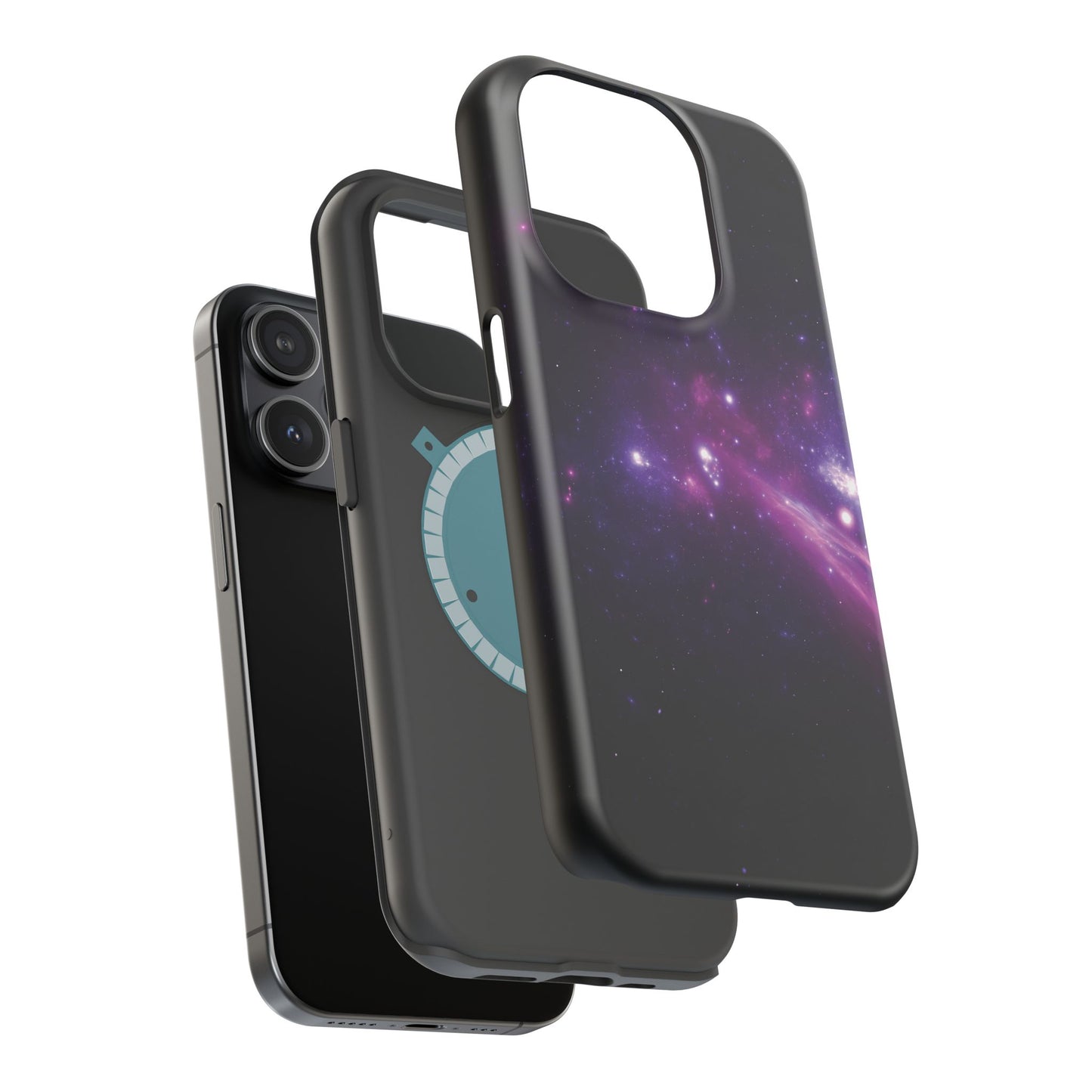 Purple Galaxy Phone Case - Aesthetic iPhone Case | Space Art Design | Gifts for Her | Unique Phone Accessories