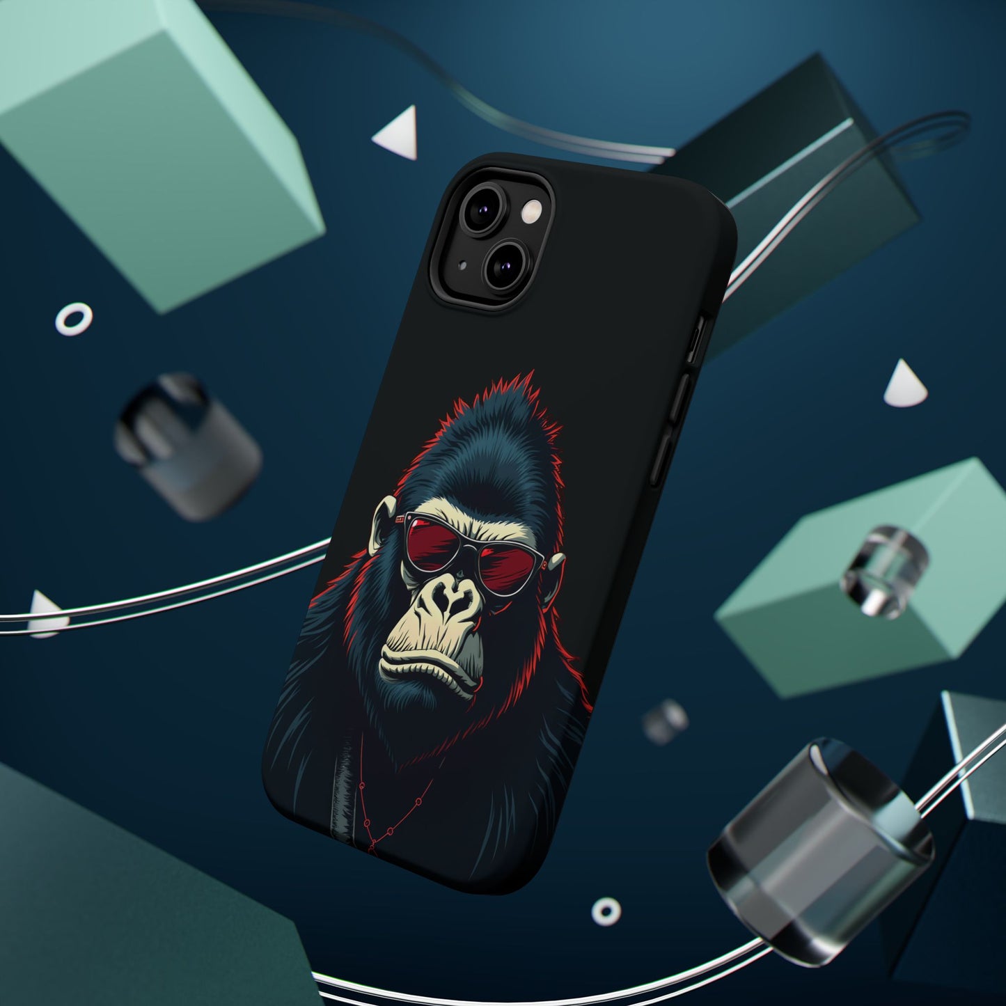 Gorilla Phone Case - Funny Animal iPhone Case, Gift for Him, Trendy Aesthetic