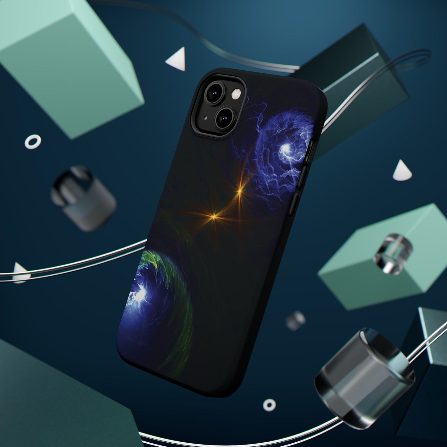 Space Phone Case - Aesthetic iPhone Case | Electric Galaxy Design | Gifts for Him/Her | Trendy Phone Accessories