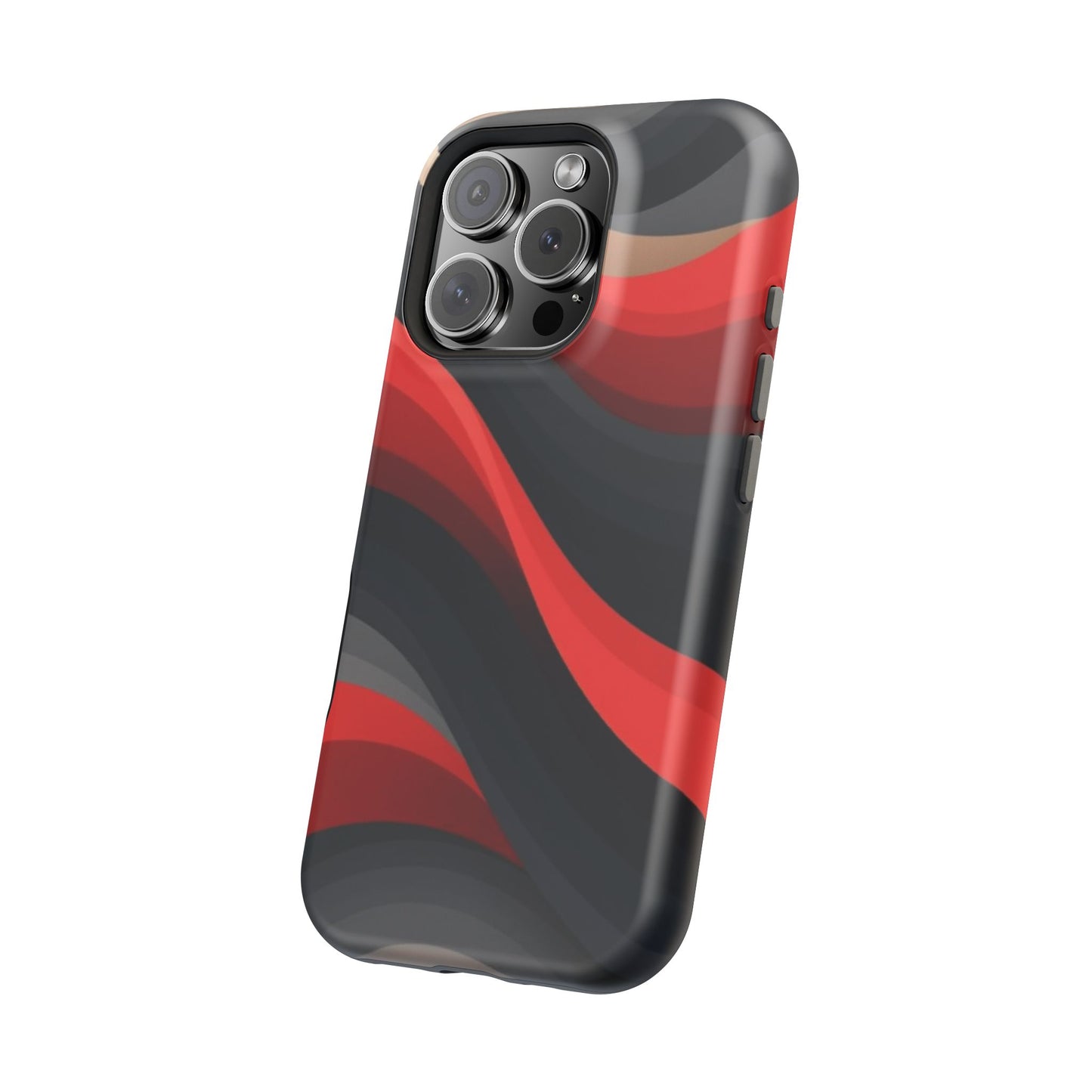 Dynamic Elegance Phone Case - Bold Wave Design | Trendy Aesthetic Gift Idea