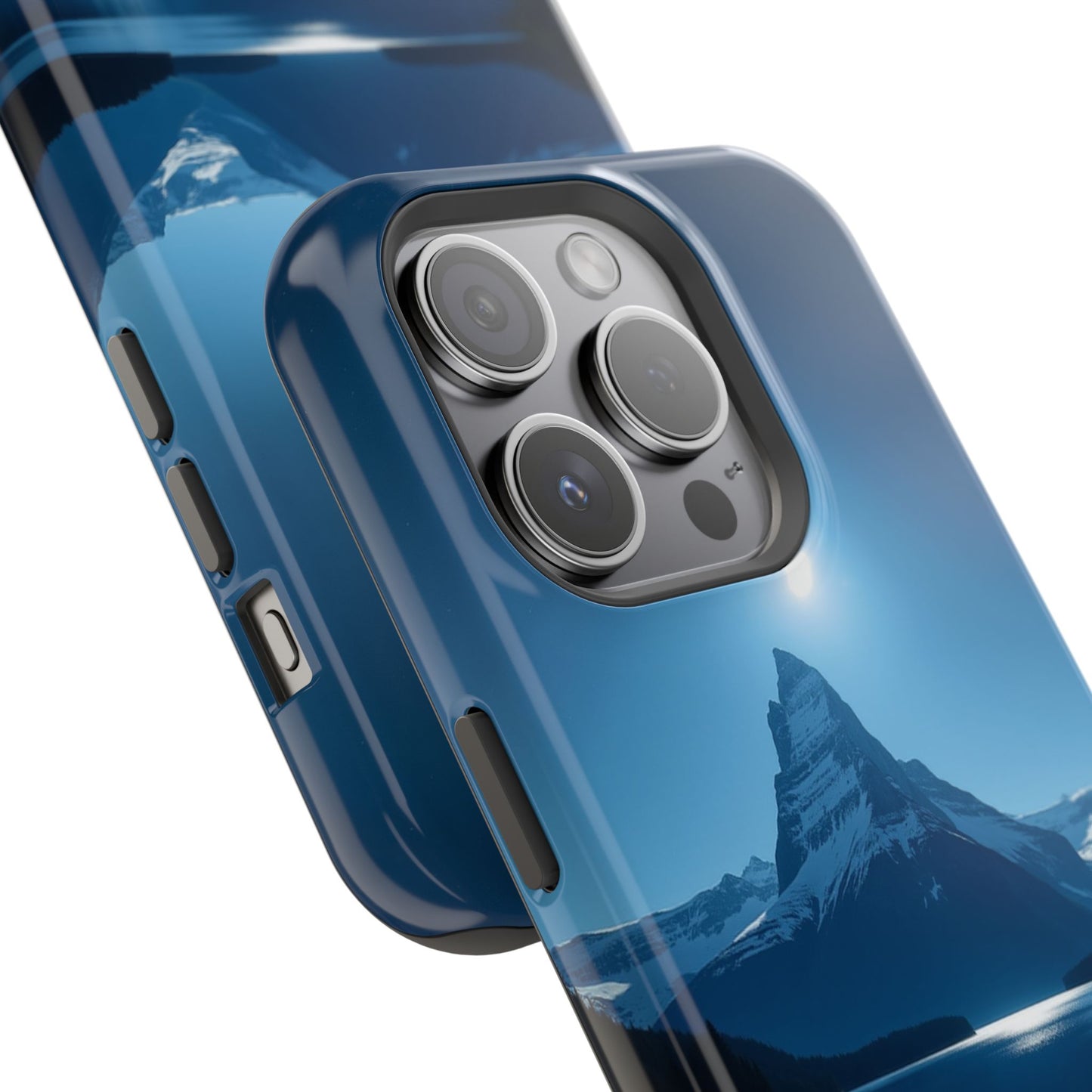 Mountain Lake Phone Case - Scenic Nature Design for iPhone 14-17 | Aesthetic Outdoor Gift
