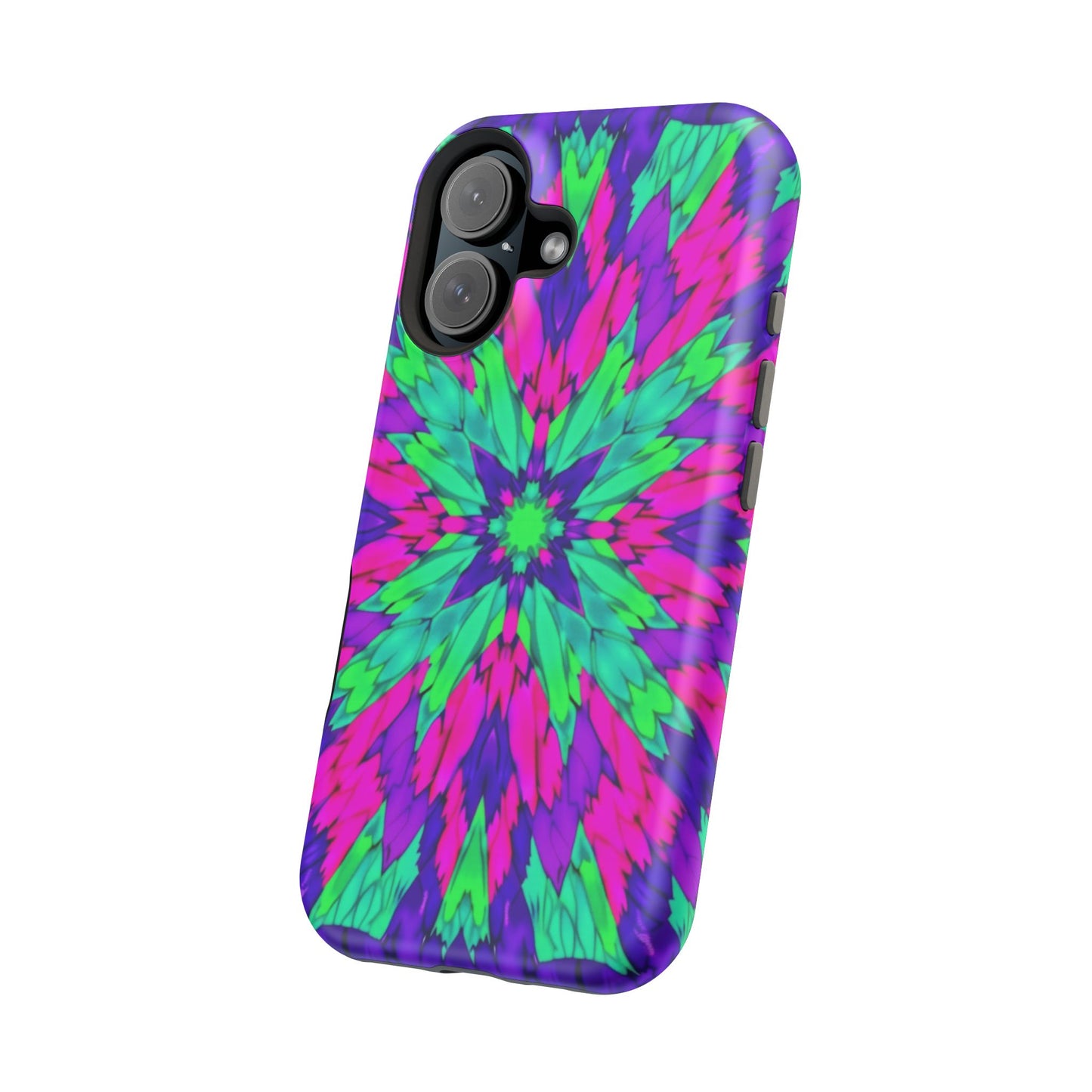 Psychedelic Mandala Phone Case - Trippy Art Gift | Colorful Flower Cases for iPhone Lovers
