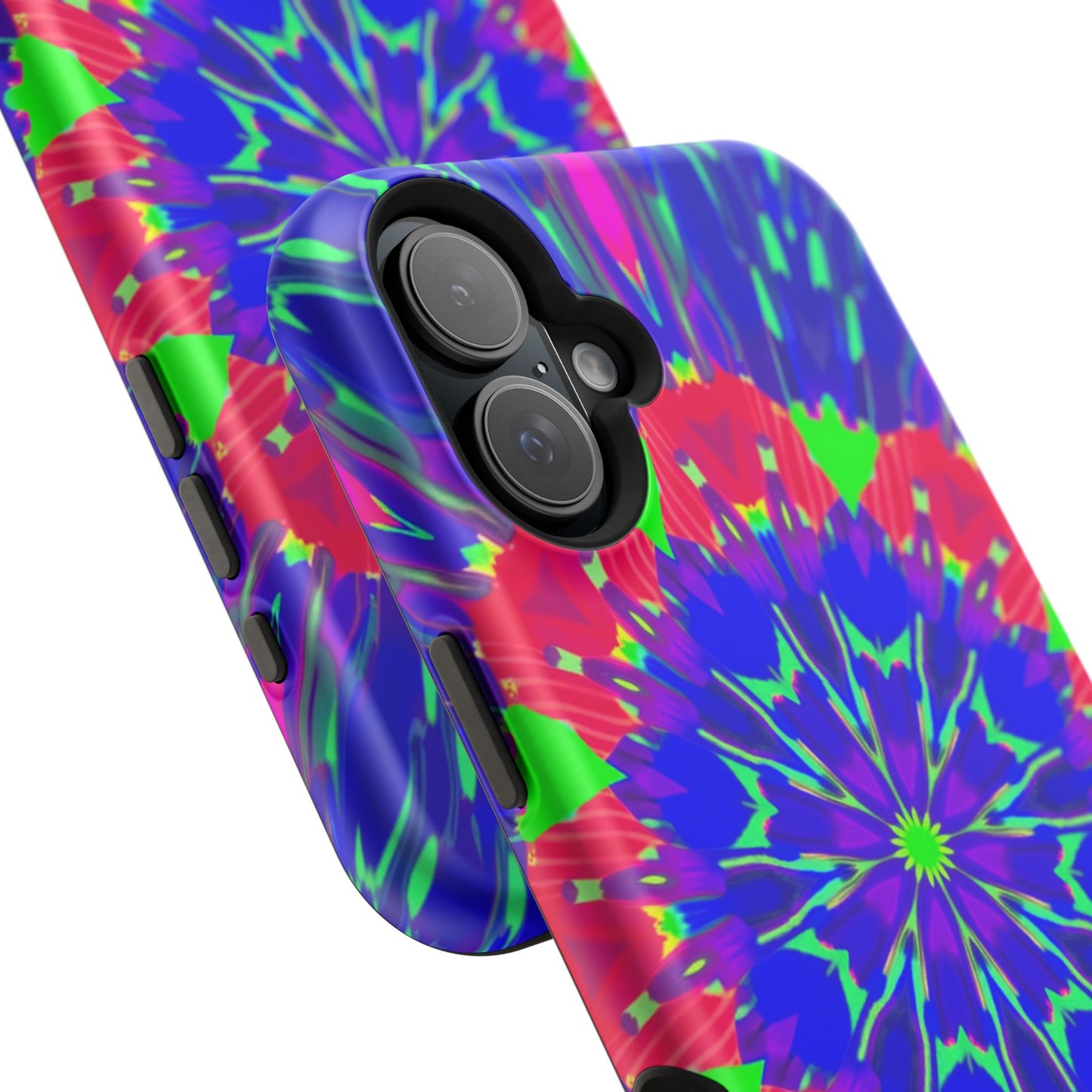 Neon Phone Case - Trippy iPhone Case, Rave Gift Idea, Aesthetic Y2K Accessory